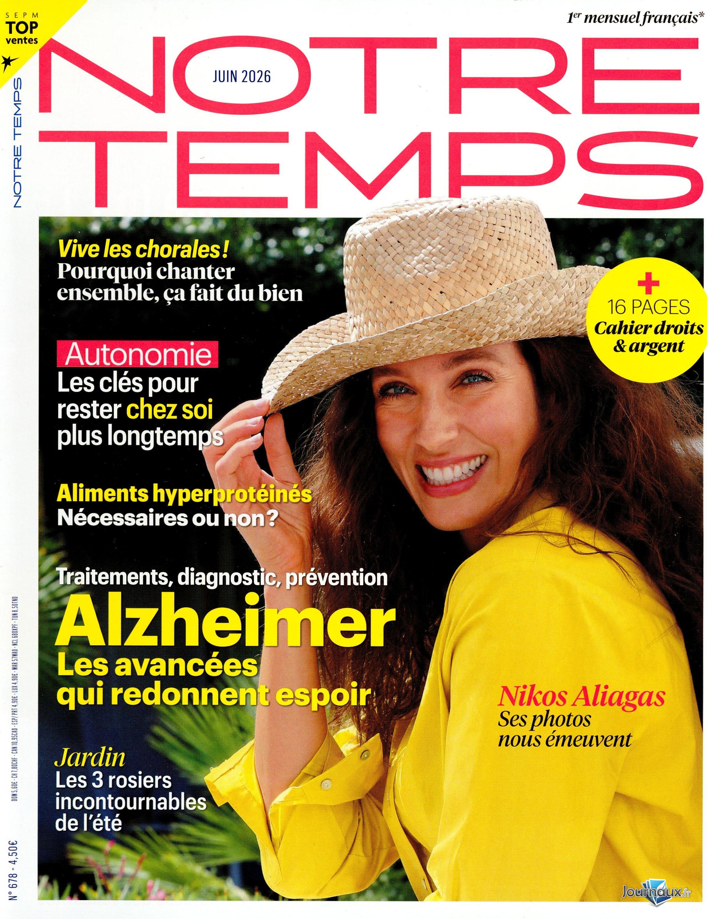 Notre Temps + Votre Pochette n° 678 2026-05-06