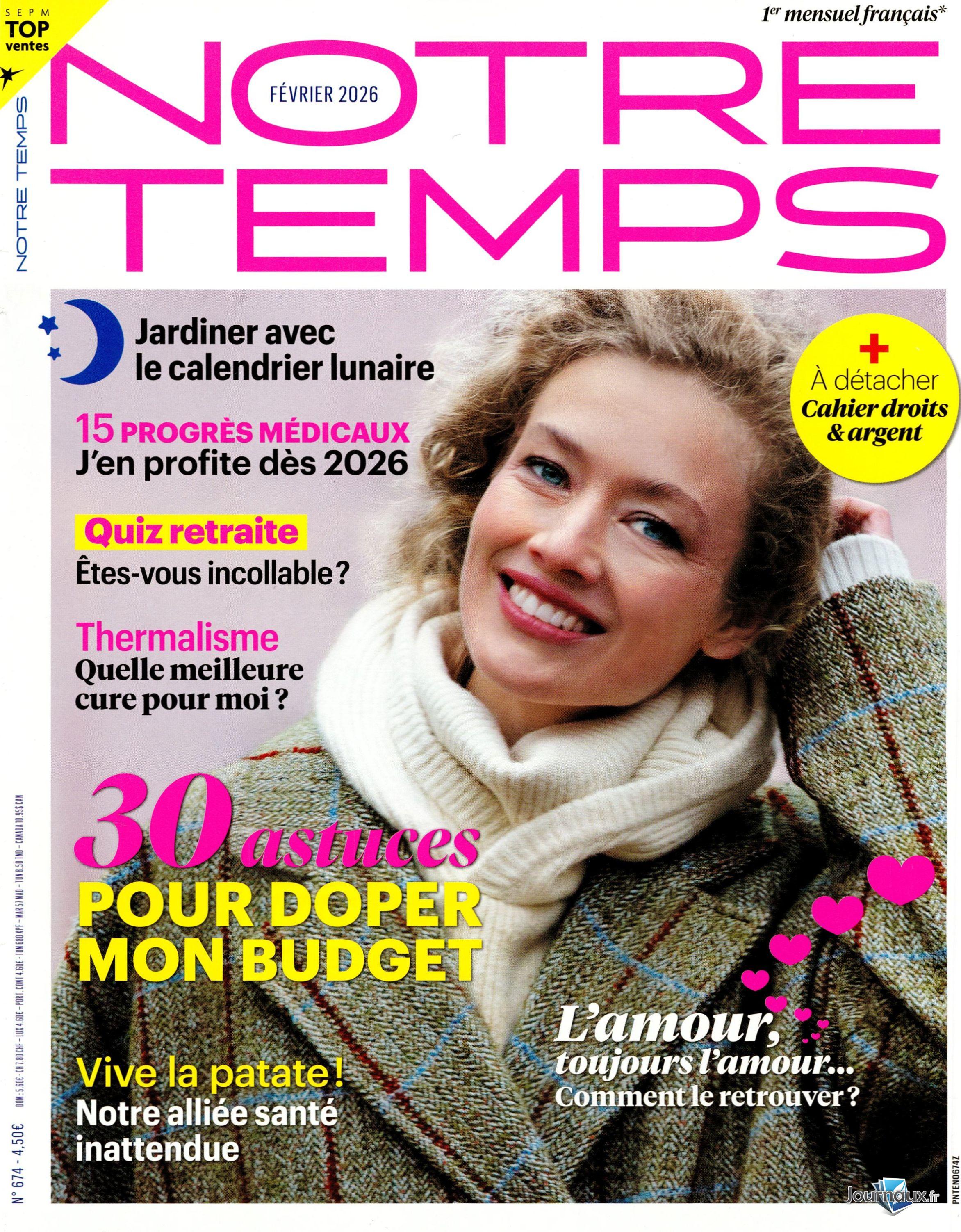 Notre Temps  n° 674 2026-01-05