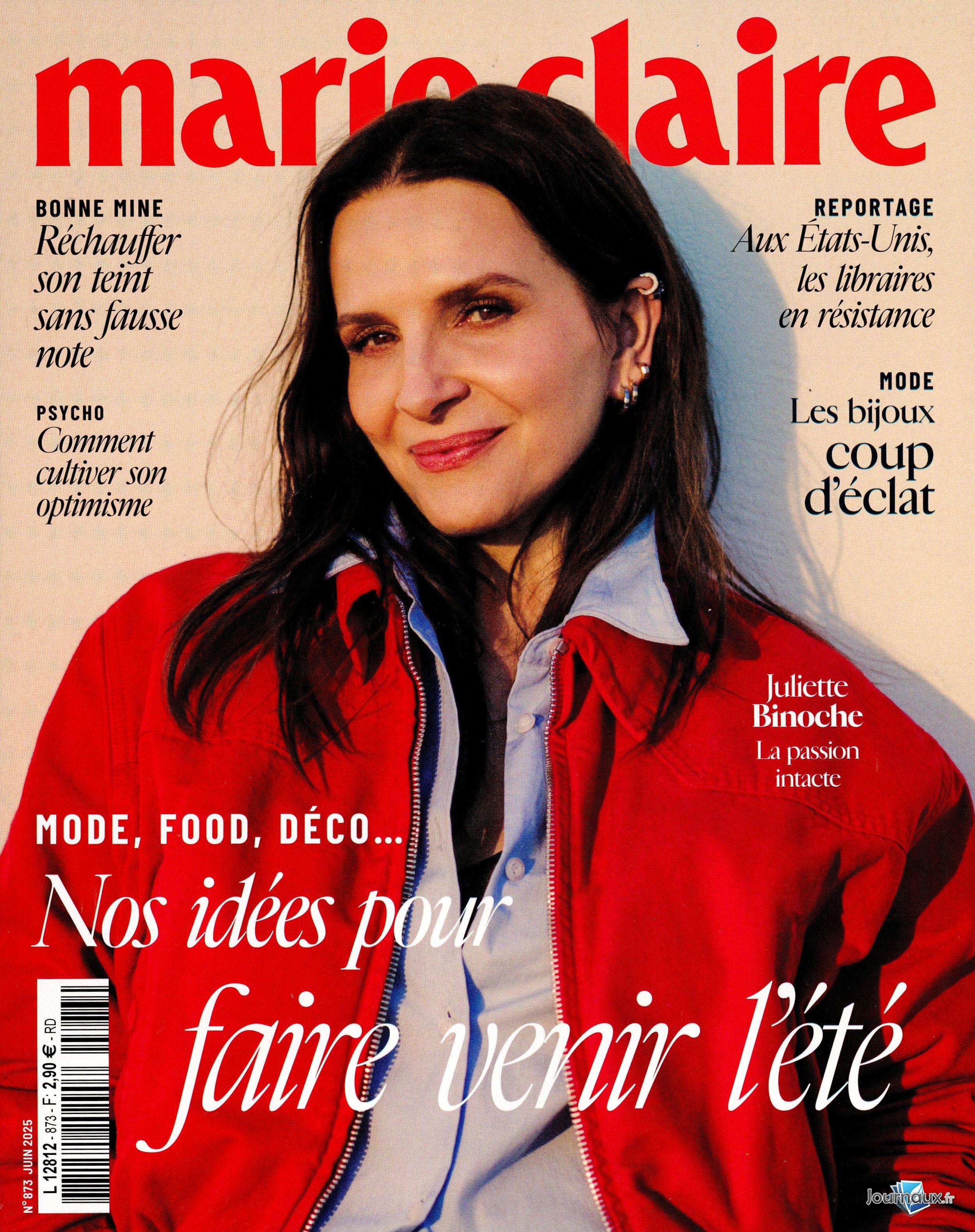 Marie Claire + Sérum visage anti-rides n° 873 2025-04-29