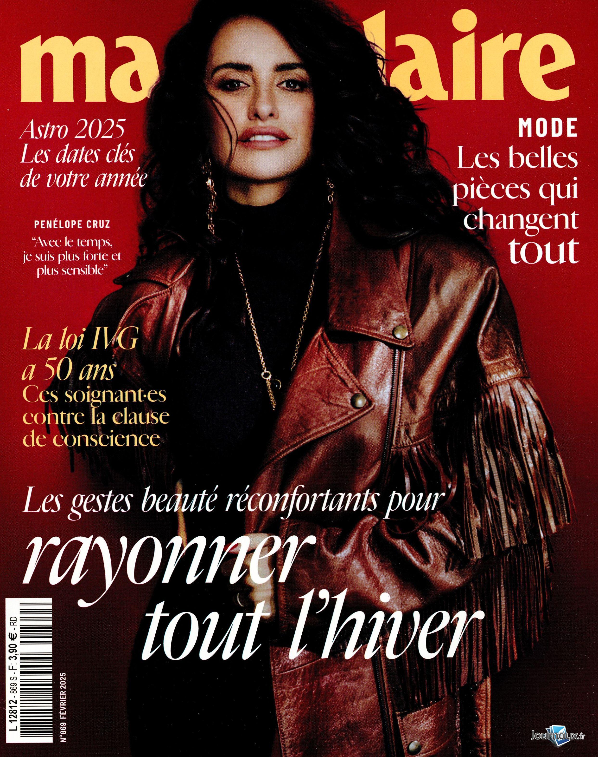 Marie Claire + Gel / Crème n° 869 2025-01-02