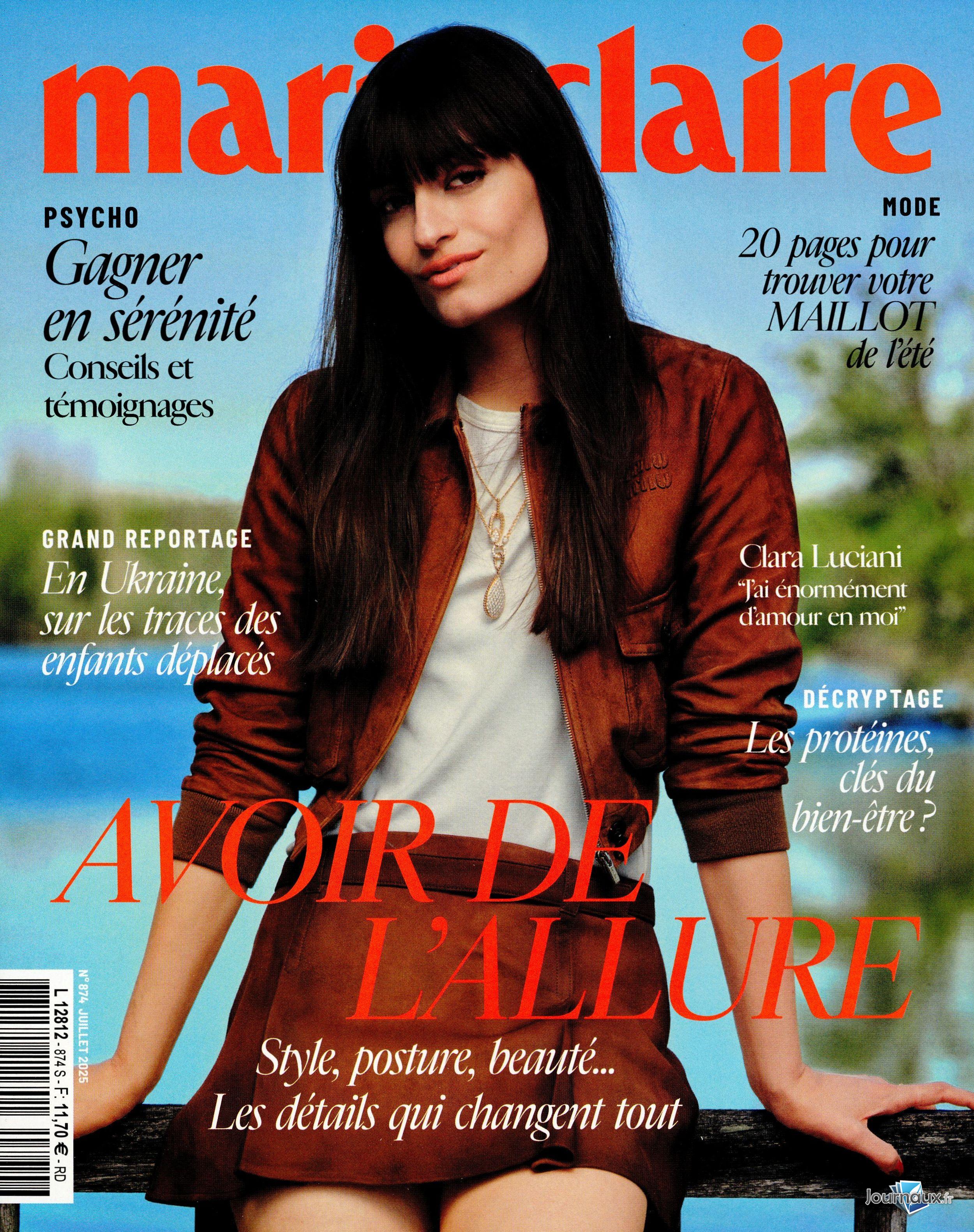 Marie Claire + T-shirt Balzac Paris n° 874 2025-05-30