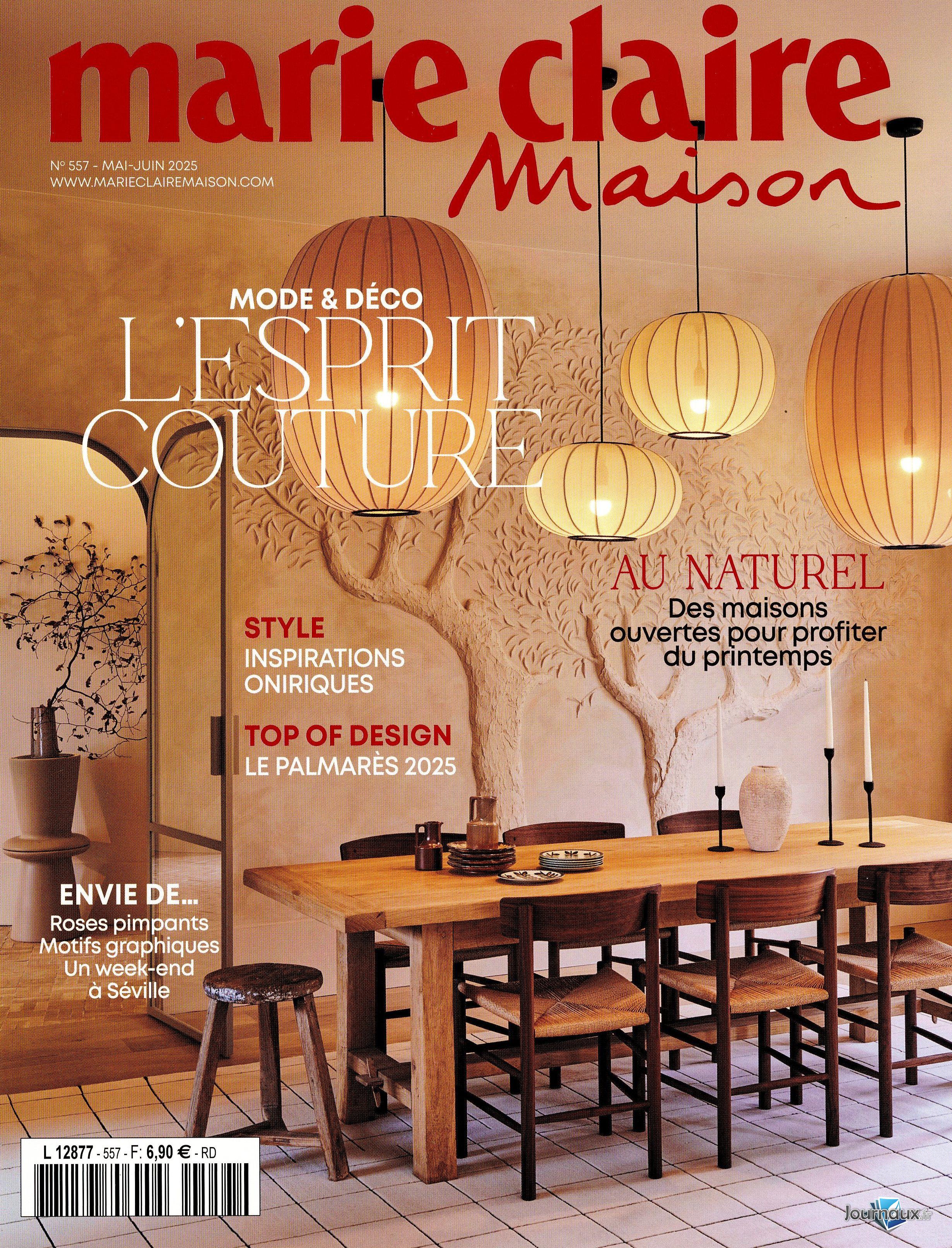 Marie Claire Maison + Maison Créative  n° 557 2025-04-30