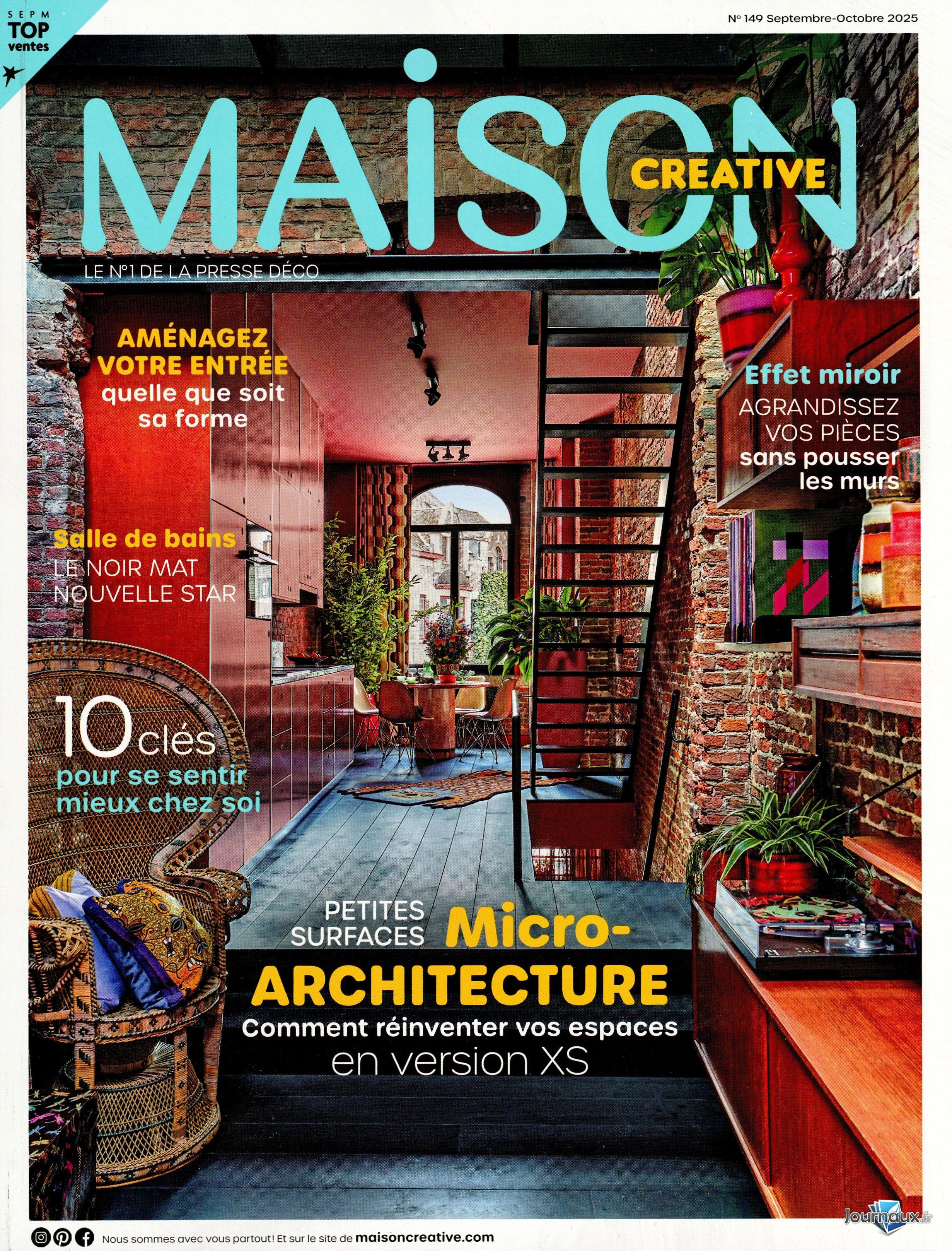 Marie Claire Maison + Maison Créative  n° 560 2025-09-18