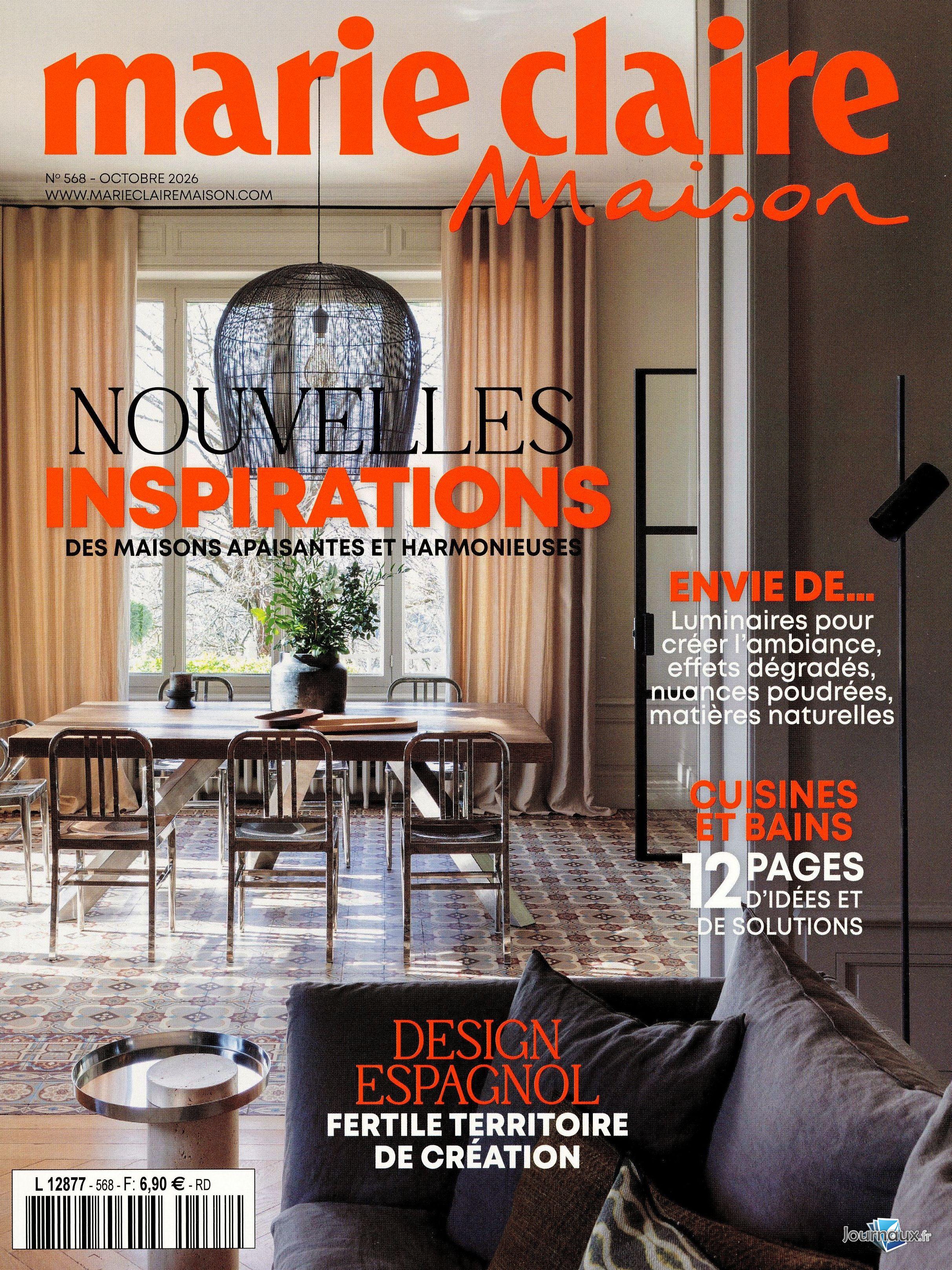 Marie Claire Maison + Maison Créative n° 568 2026-09-17