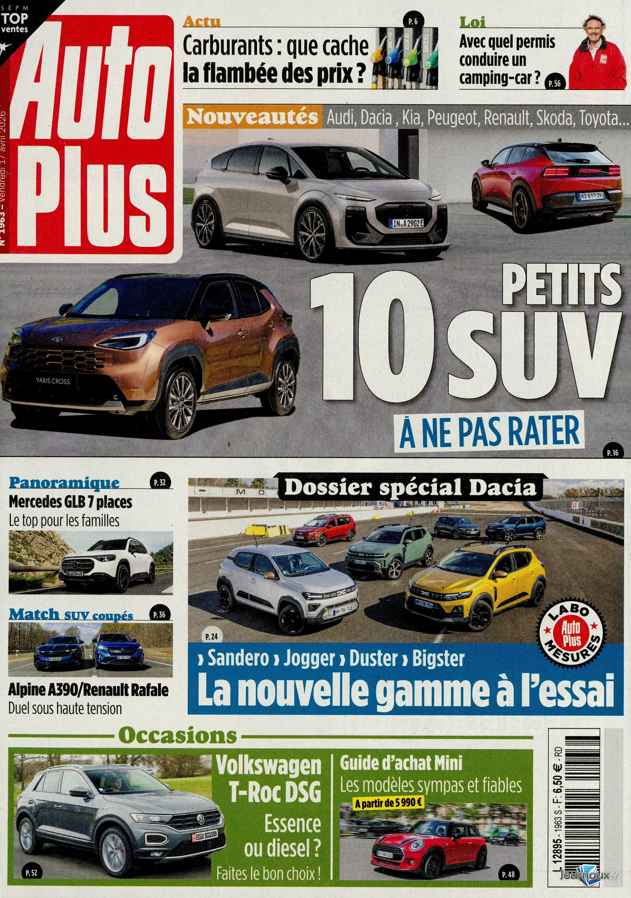 Offre découverte Auto Plus + Auto Plus Occasions n° 1963 2026-04-17