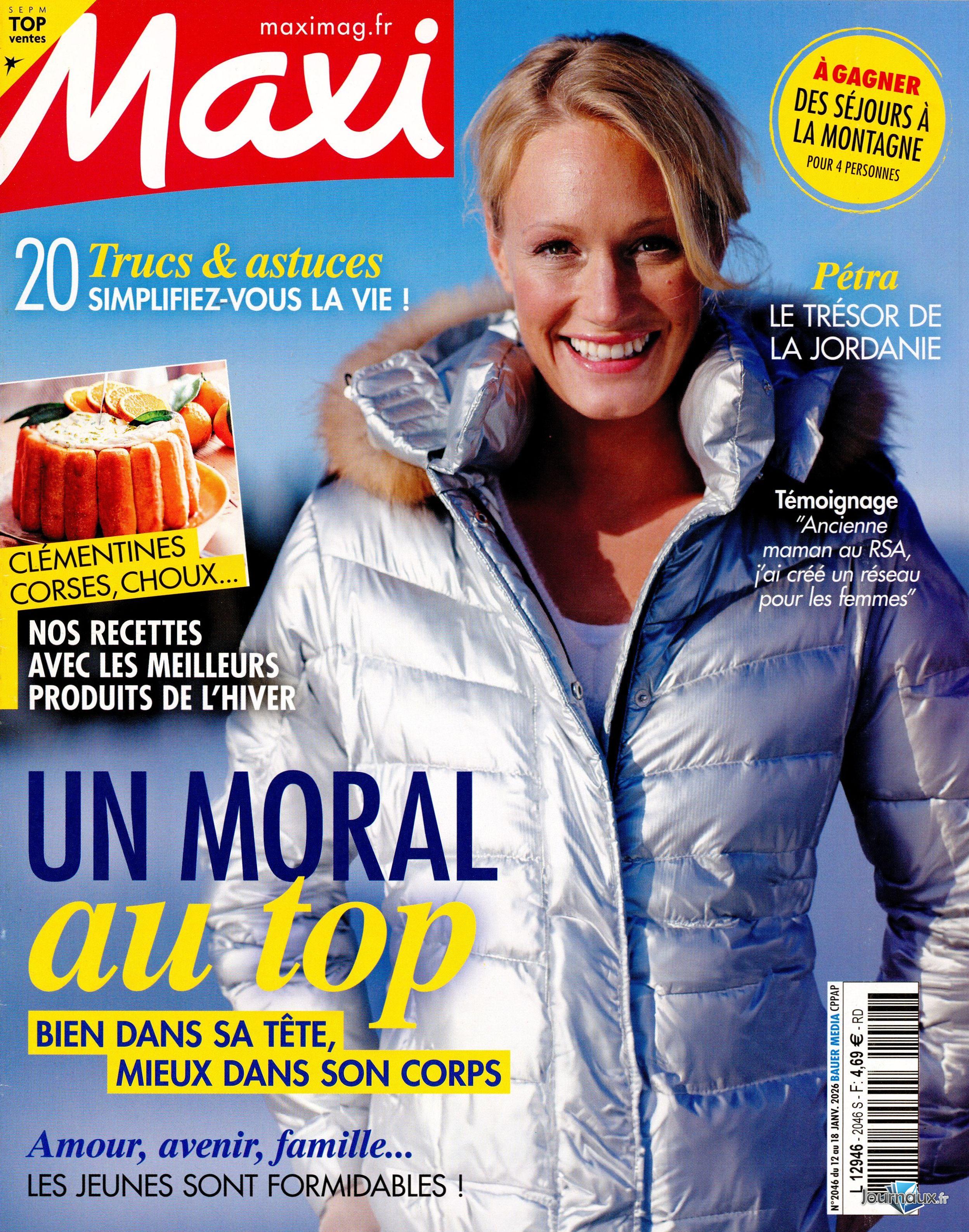 Maxi + Santé Magazine n° 2046 2026-01-12