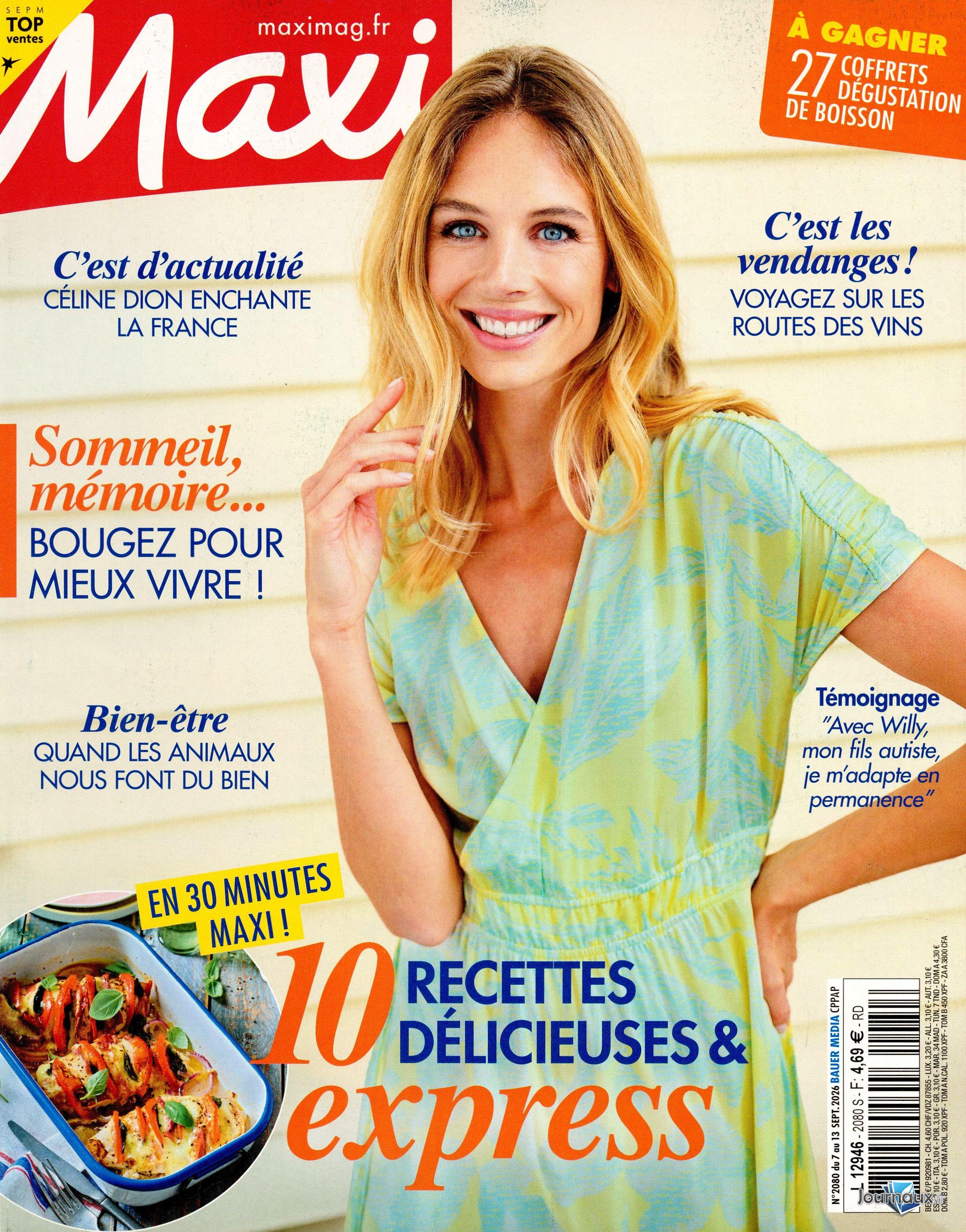 Maxi + Santé Magazine n° 2080 2026-09-07