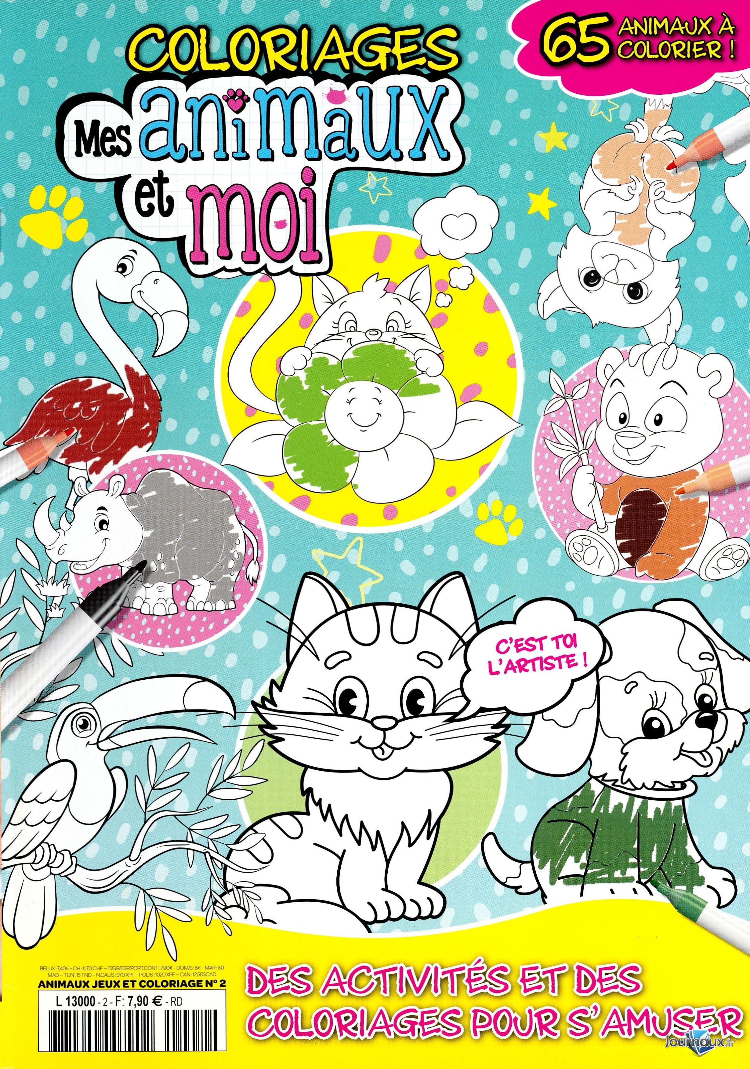 Color it ! Coloriez vos animaux ! n° 2 2022-07-29
