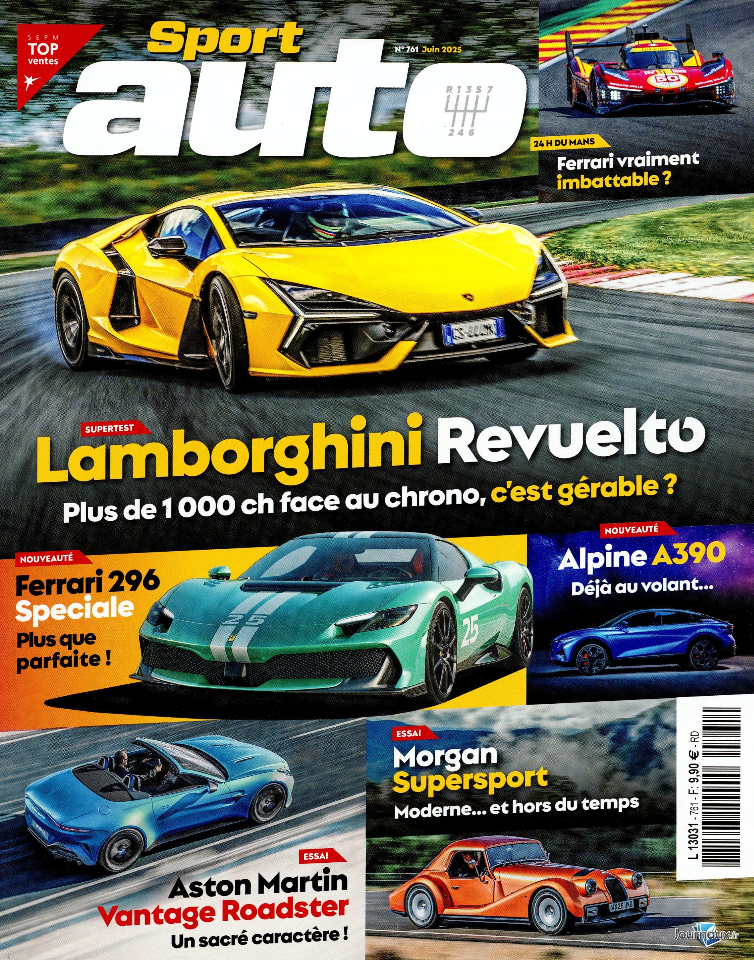 Sport Auto + Sport Auto Classiques n° 761 2025-06-04