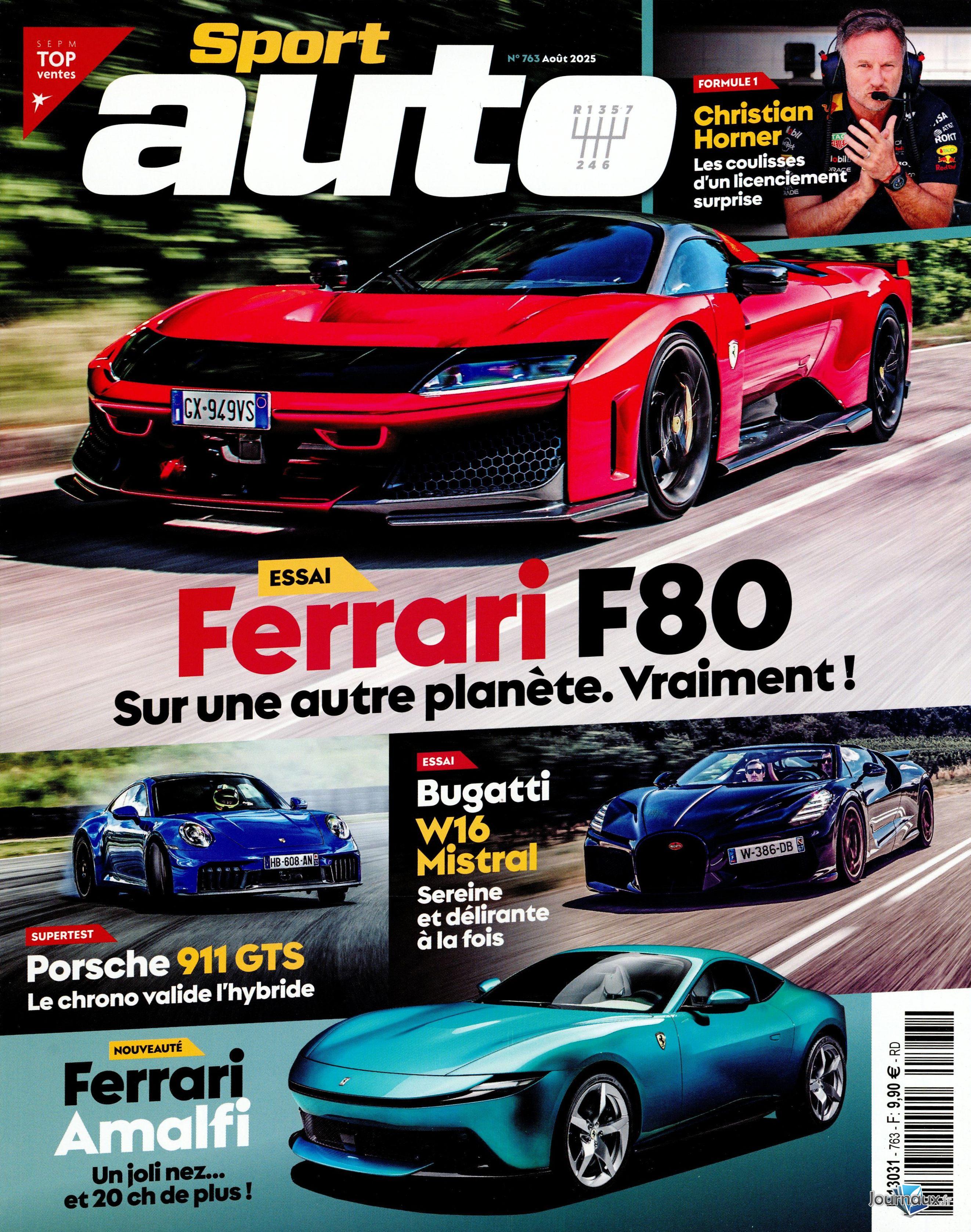 Sport Auto + Sport Auto Classiques n° 763 2025-07-25
