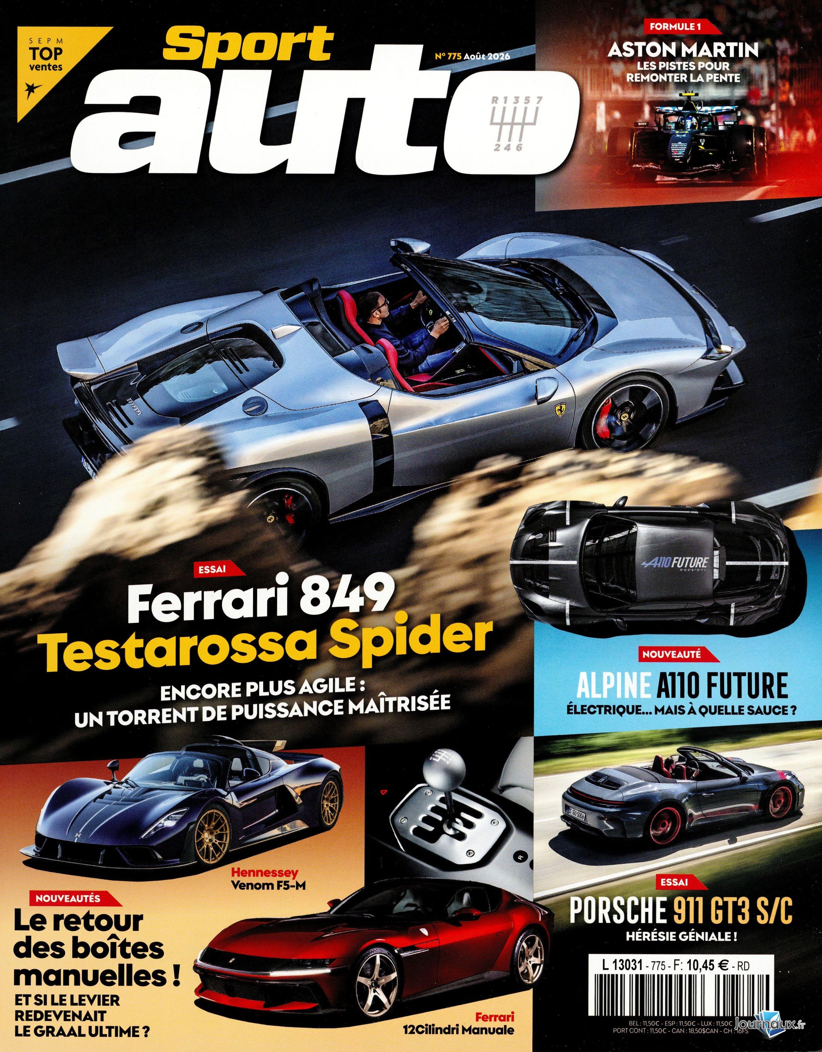 Sport Auto + Sport Auto Classiques n° 775 2026-07-31