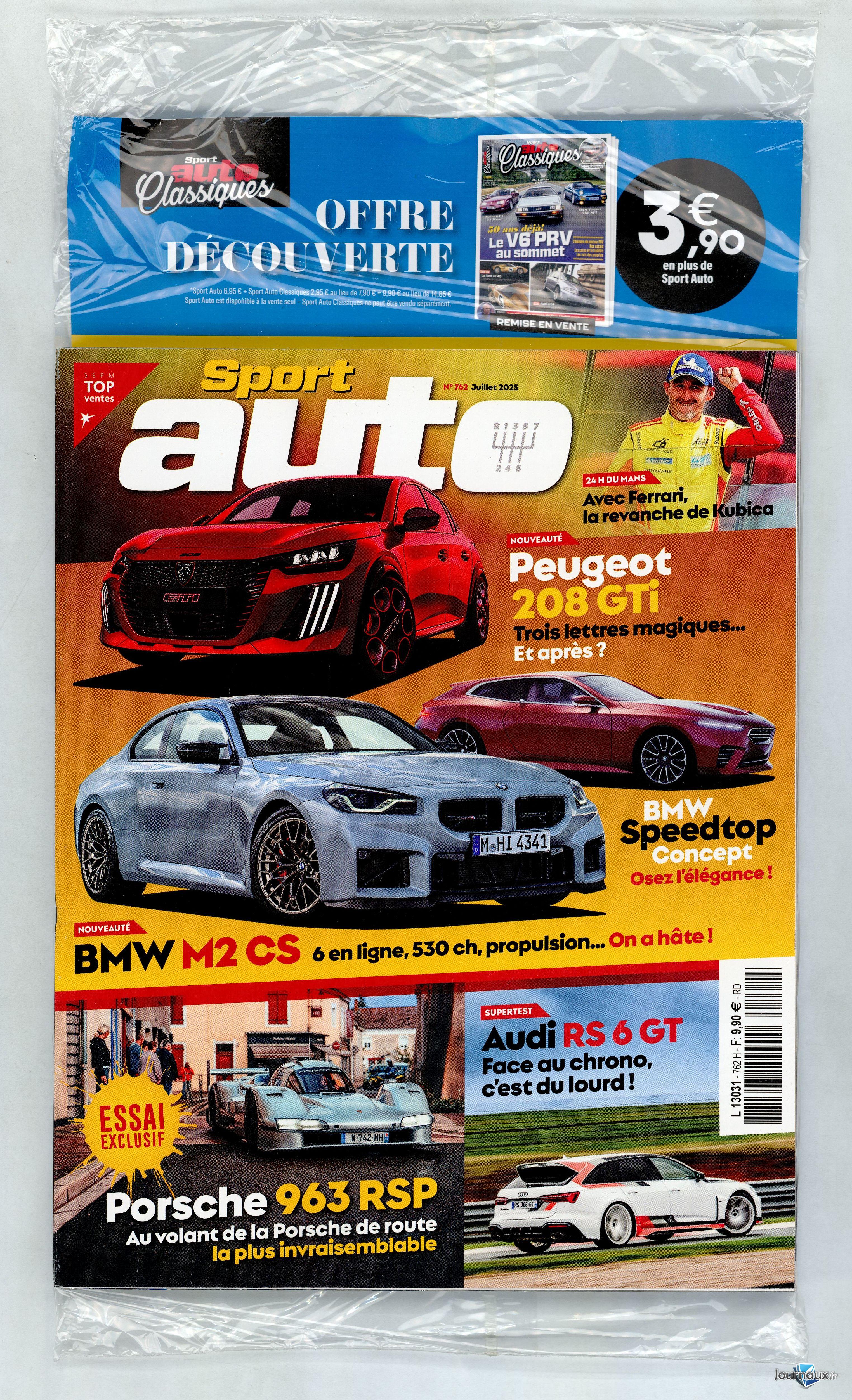 Sport Auto + Sport Auto Classique n° 762 2025-06-27