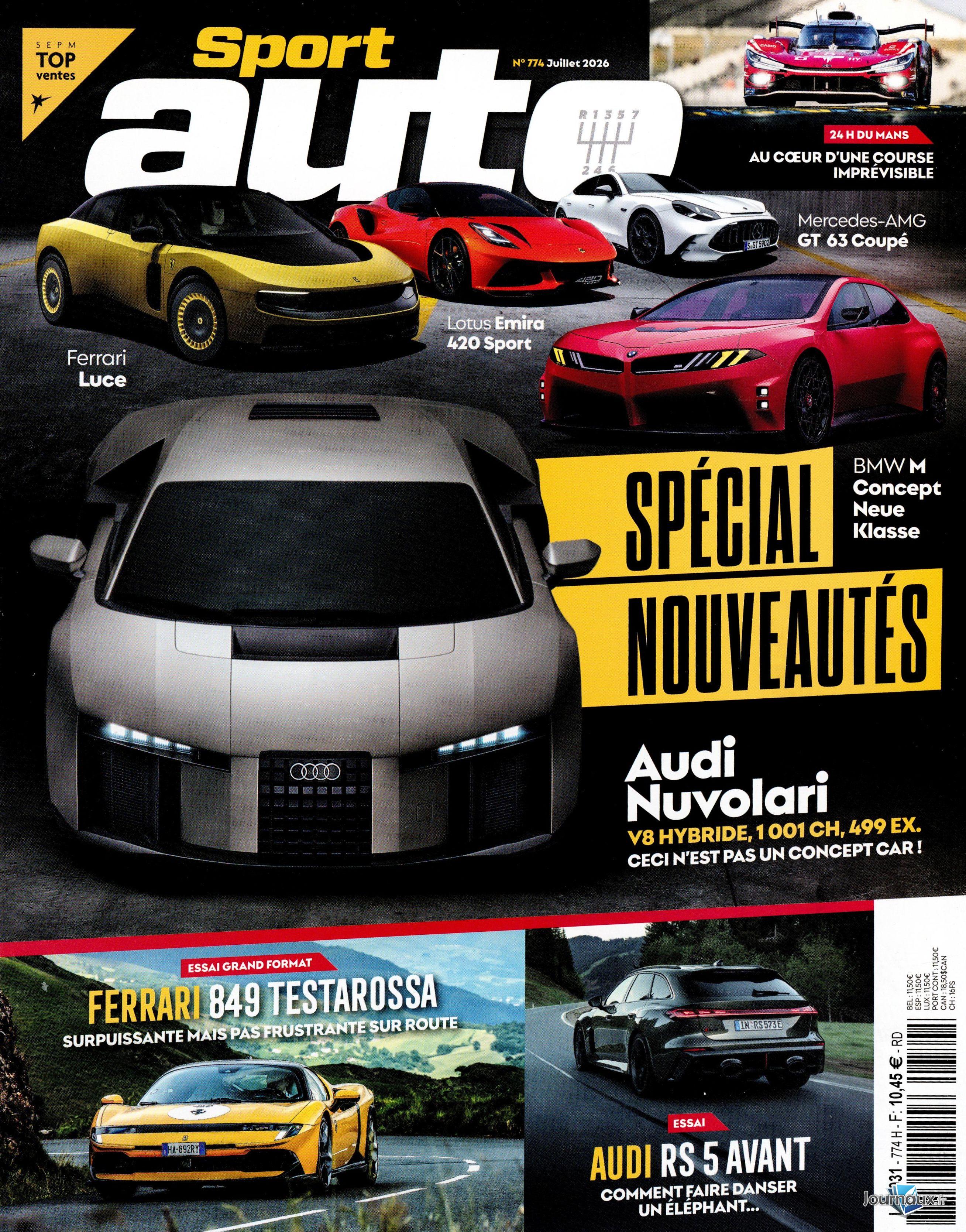 Sport Auto + Sport Auto Classique n° 774 2026-06-26
