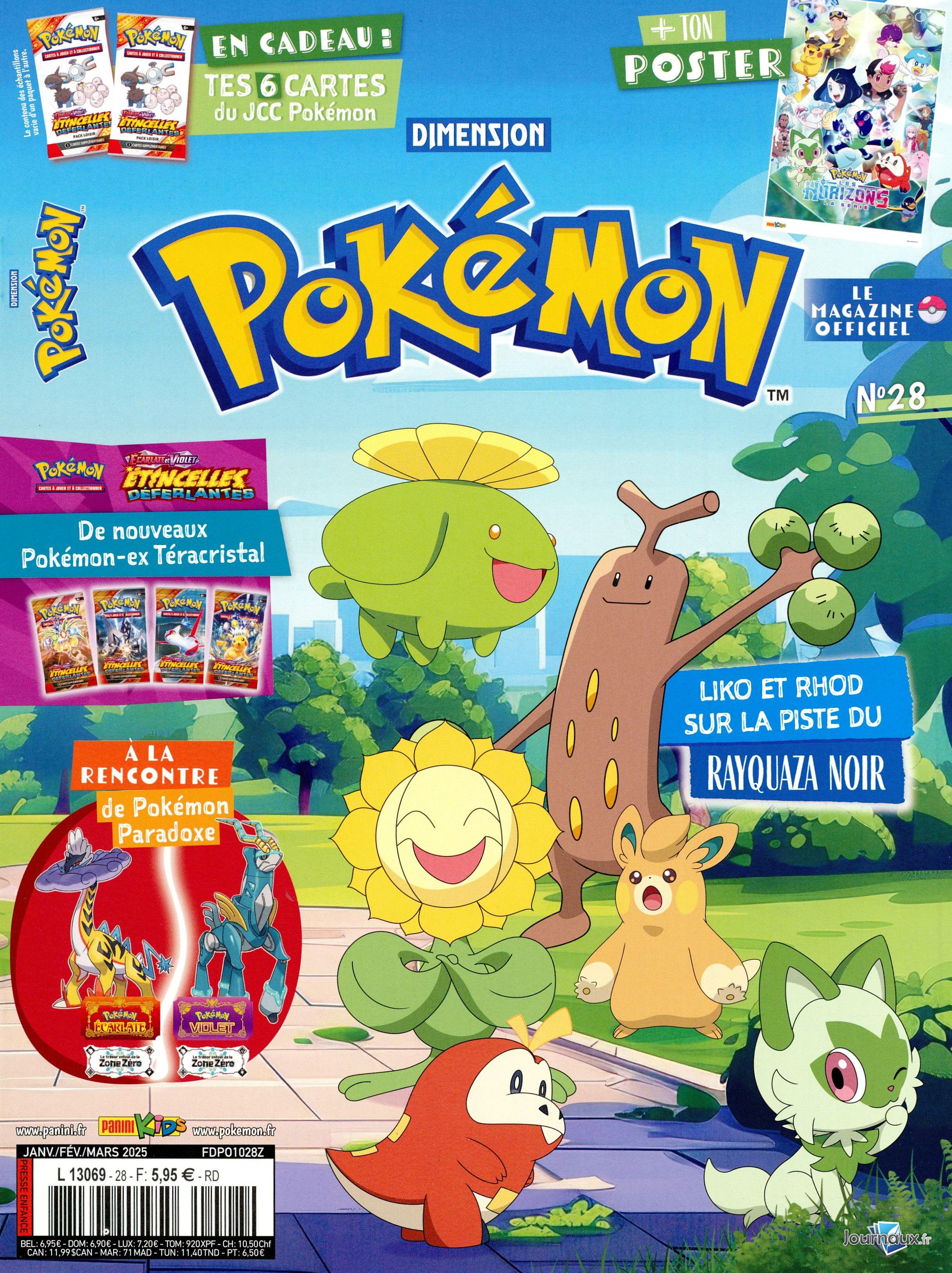 Dimension Pokemon n° 28 2025-01-09
