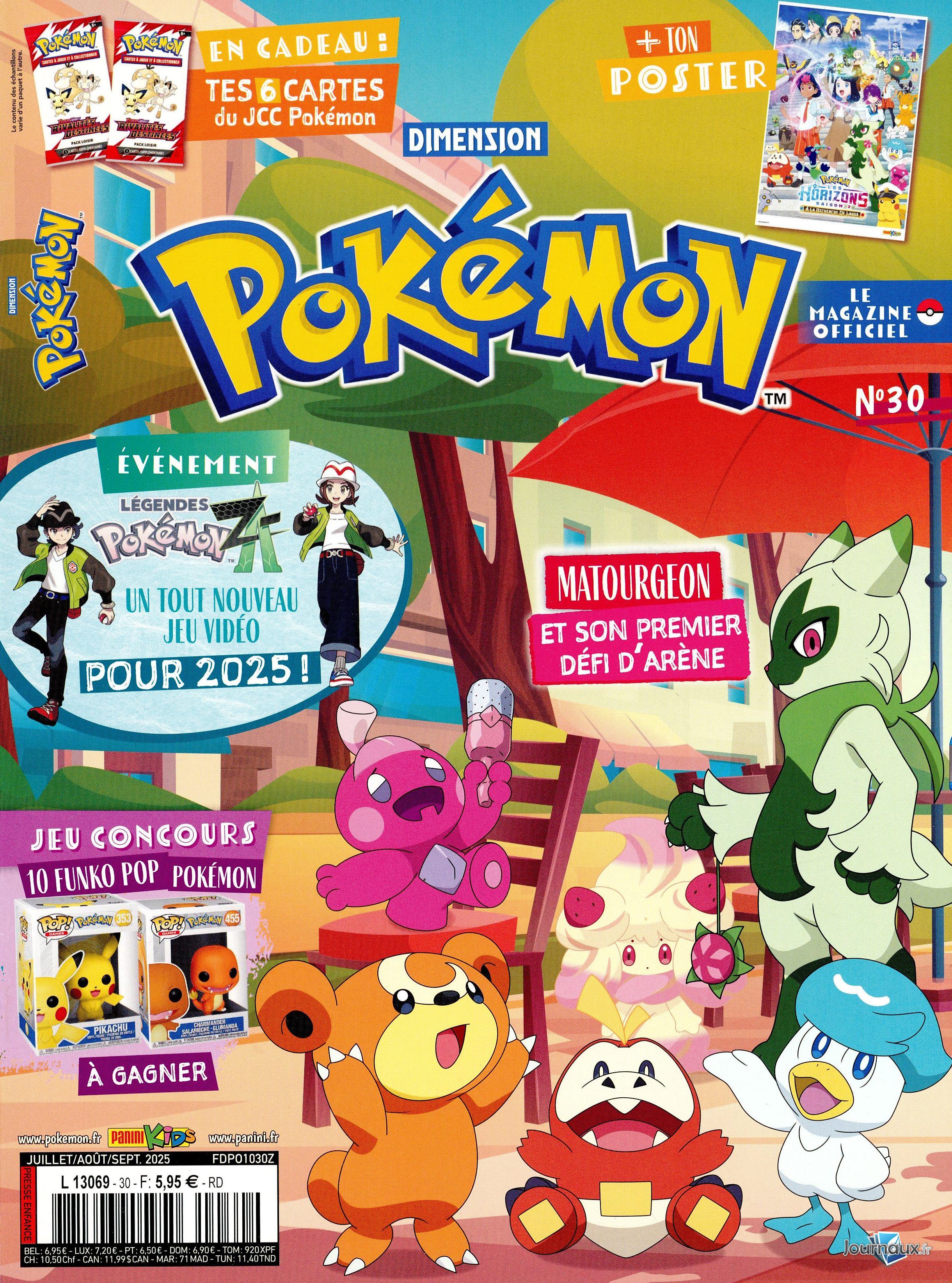 Dimension Pokemon n° 30 2025-07-09