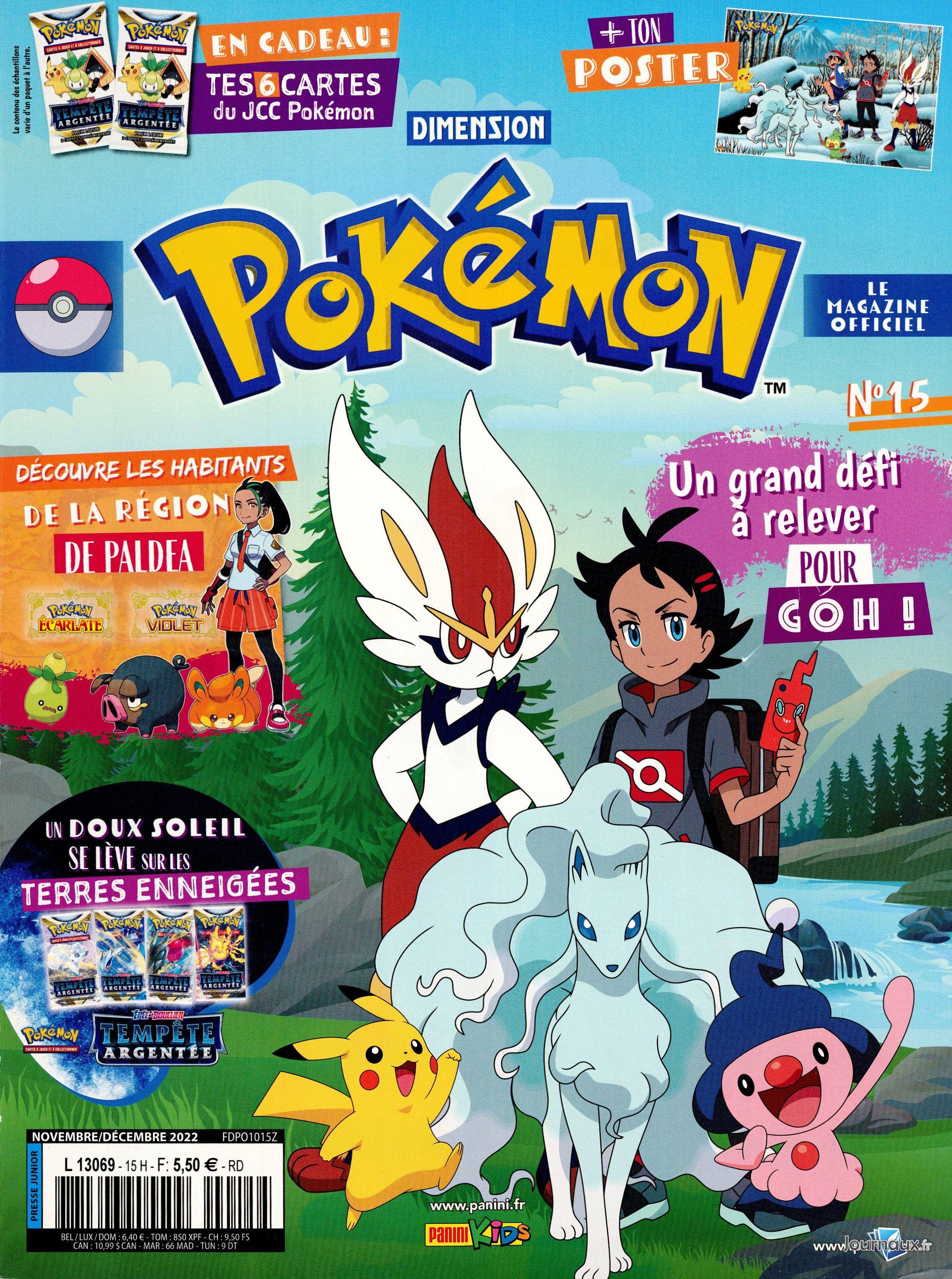 Dimension Pokemon n° 15 2022-11-15