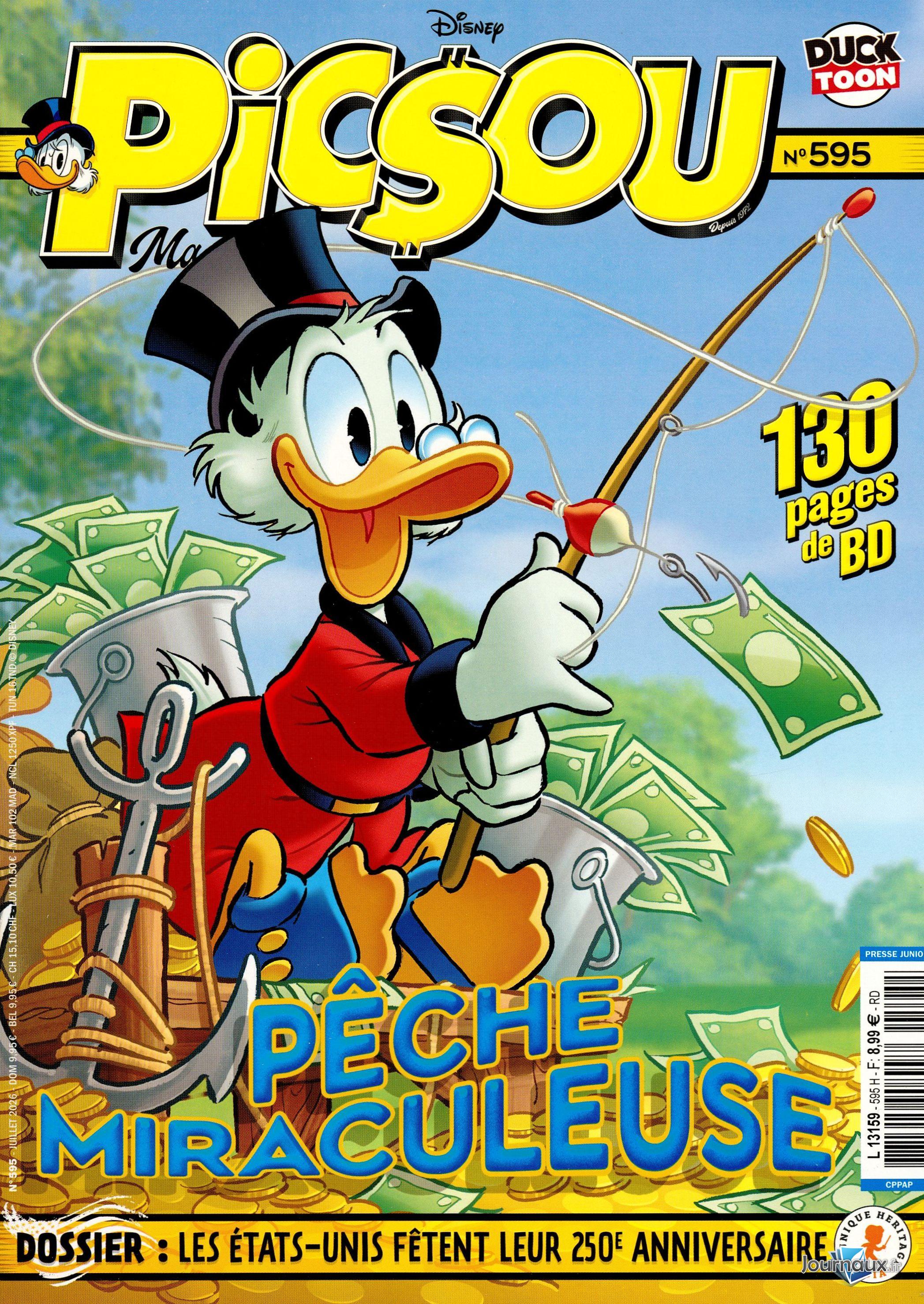 Picsou Magazine n° 595 2026-06-25