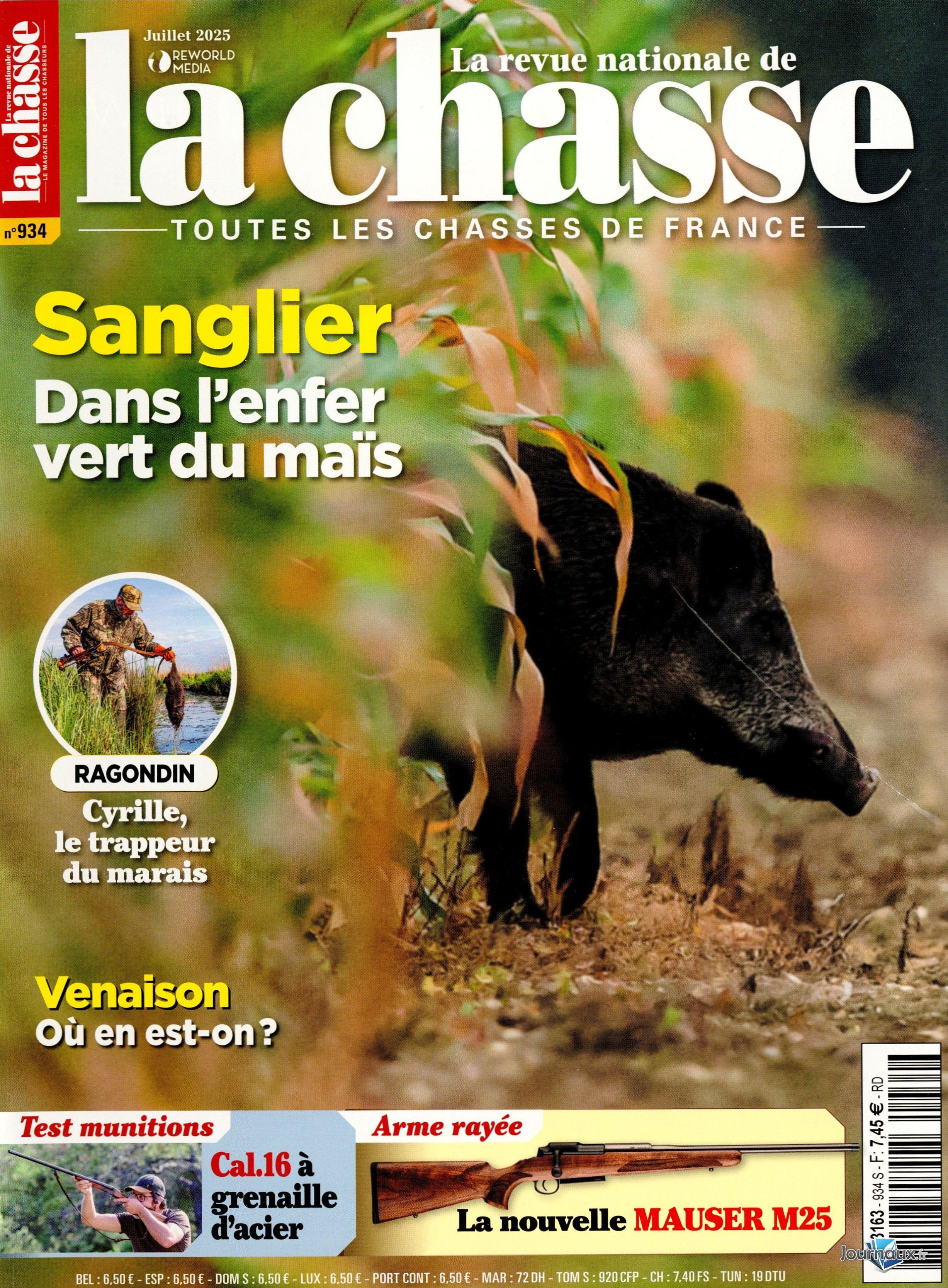 La Revue de la Chasse + Hors-Série n° 934 2025-06-19