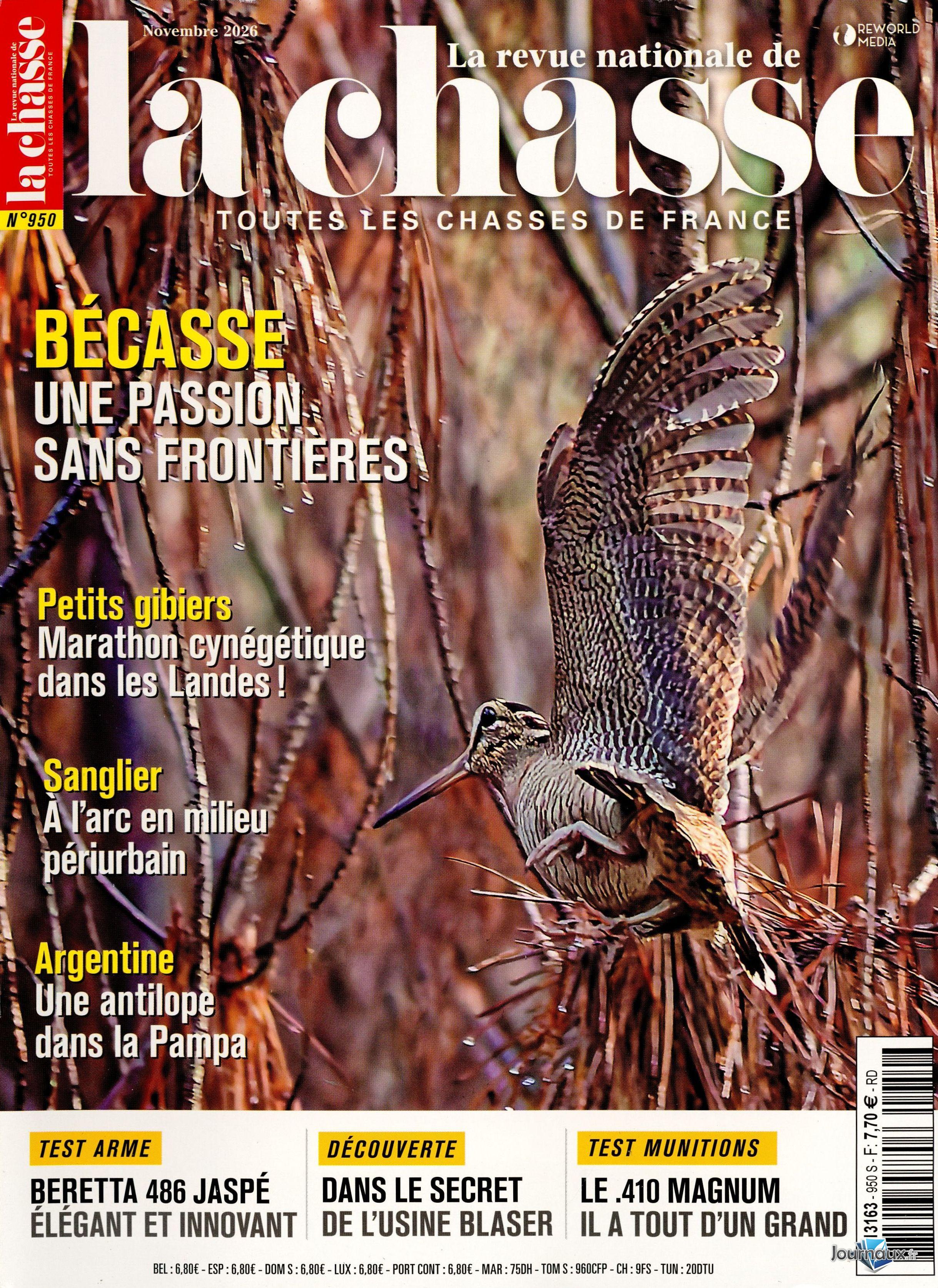 La Revue de la Chasse + Hors-Série n° 950 2026-10-14