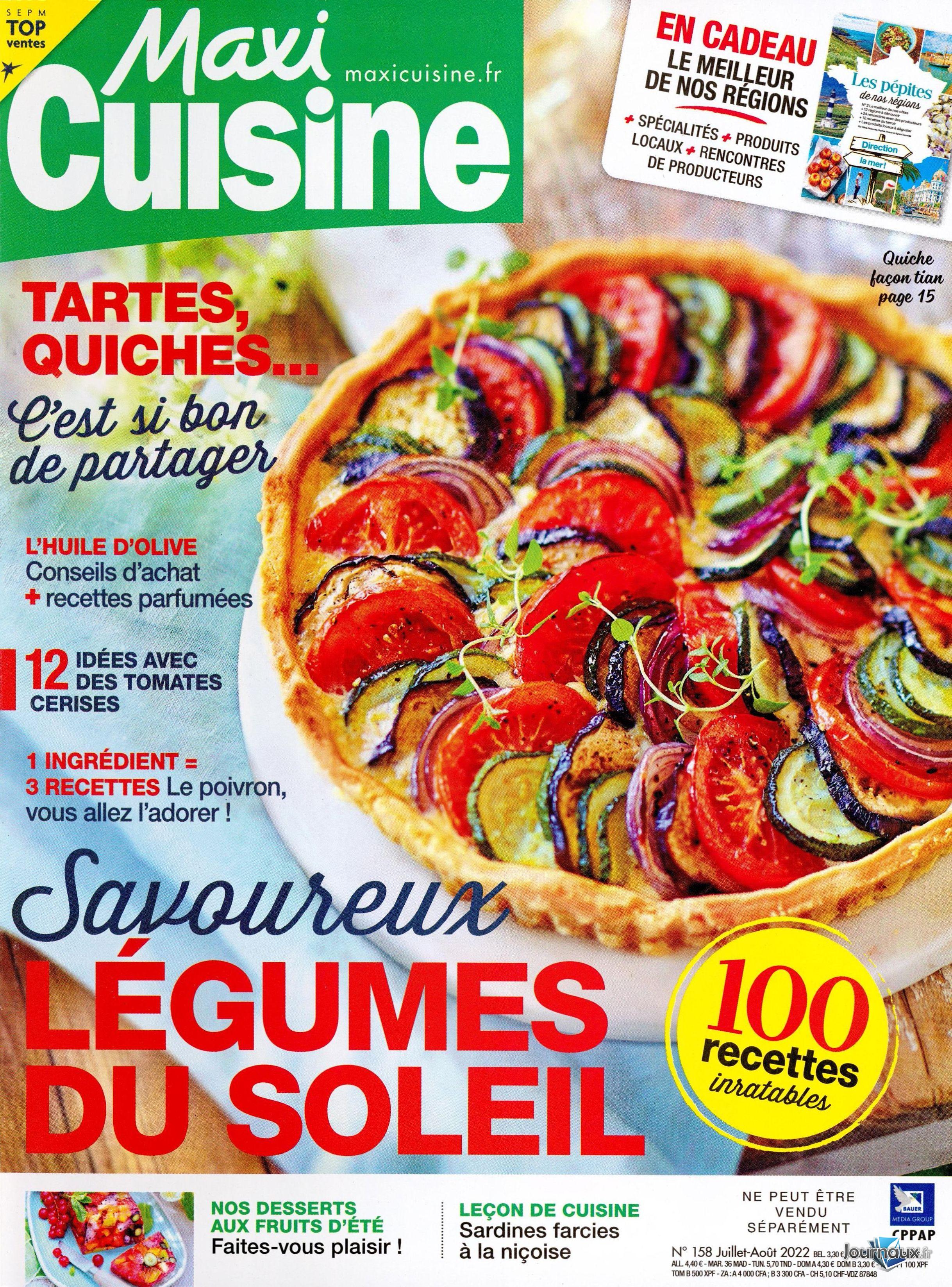 Maxi + Maxi Cuisine + Maxi Hors-Série n° 1864 2022-07-19