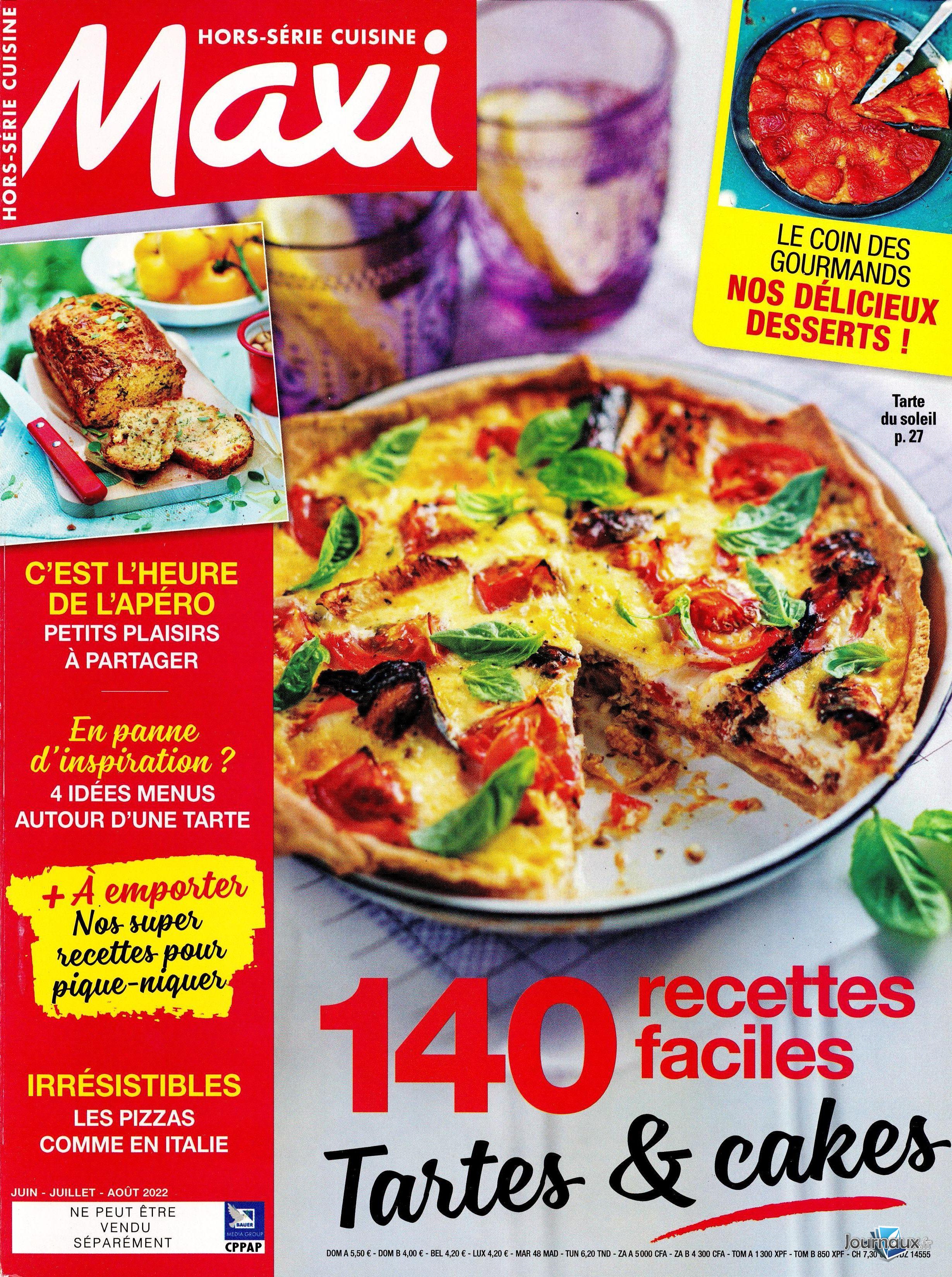 Maxi + Maxi Cuisine + Maxi Hors-Série n° 1864 2022-07-19