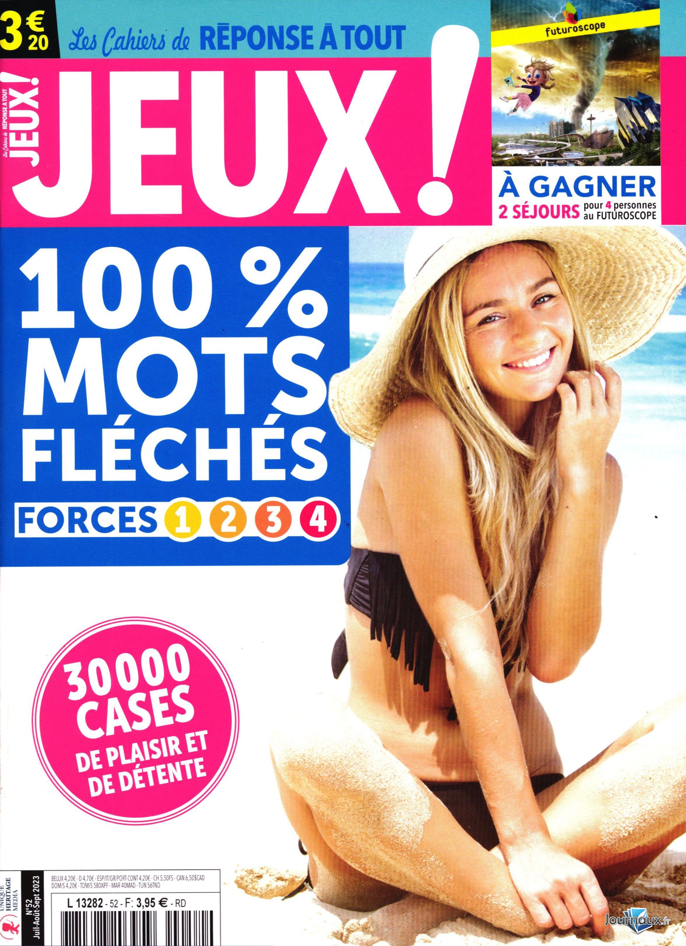 Les Cahiers de Réponse à Tout JEUX ! n° 52 2023-06-17