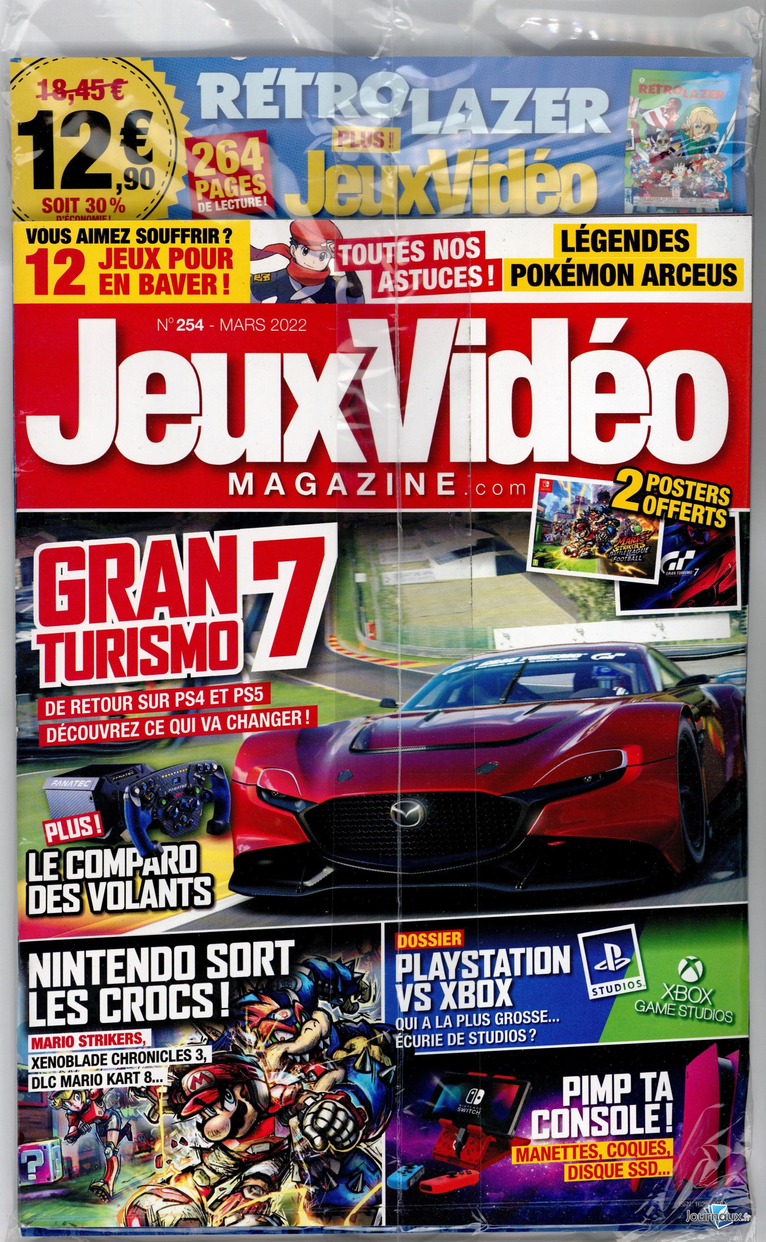Rétrolazer + Jeux Vidéo Magazine n° 3 2022-03-01