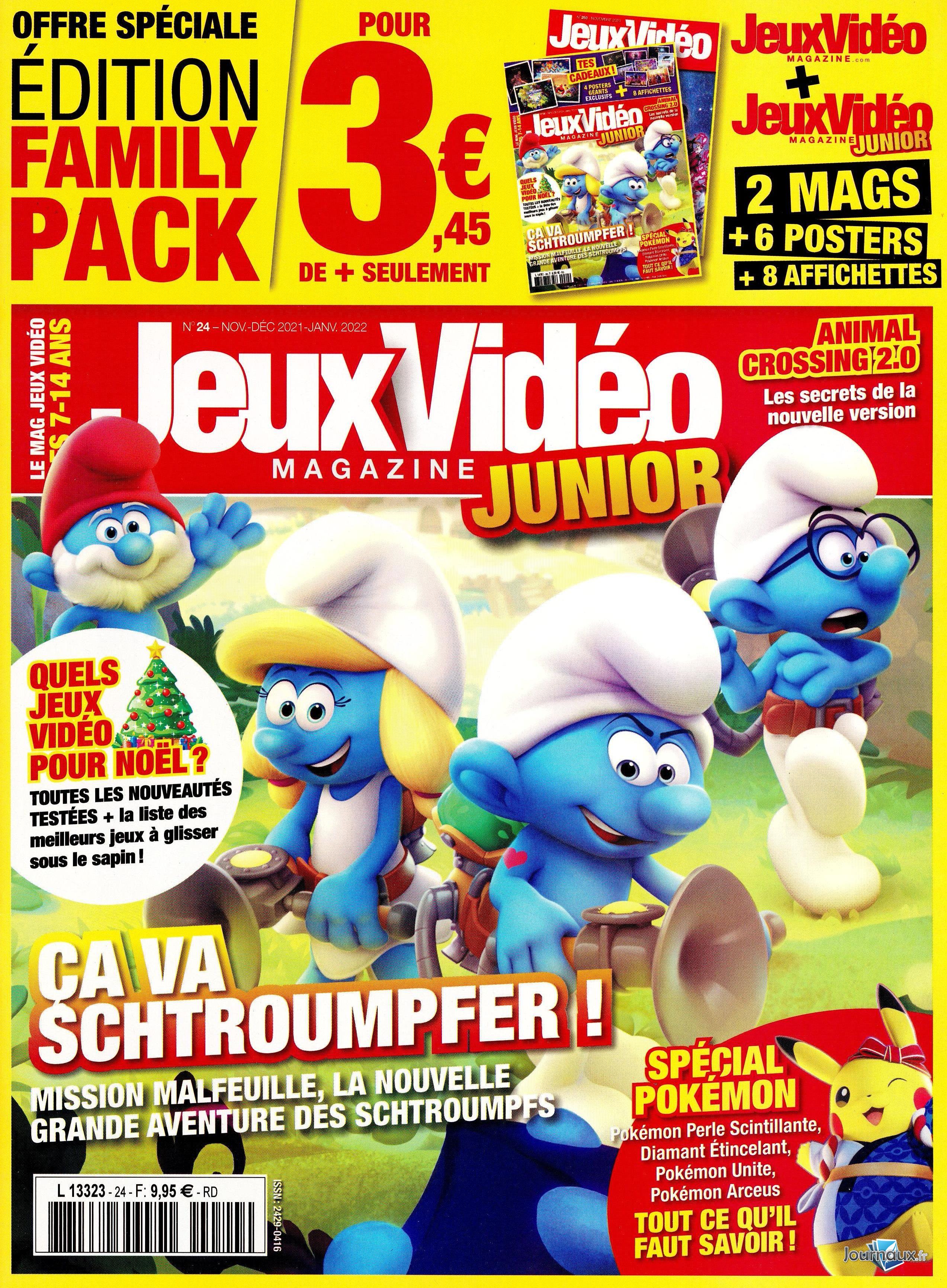 Jeux Vidéo Magazine.com Junior + Jeux Vidéo Magazine.com n° 24 2021-11-27