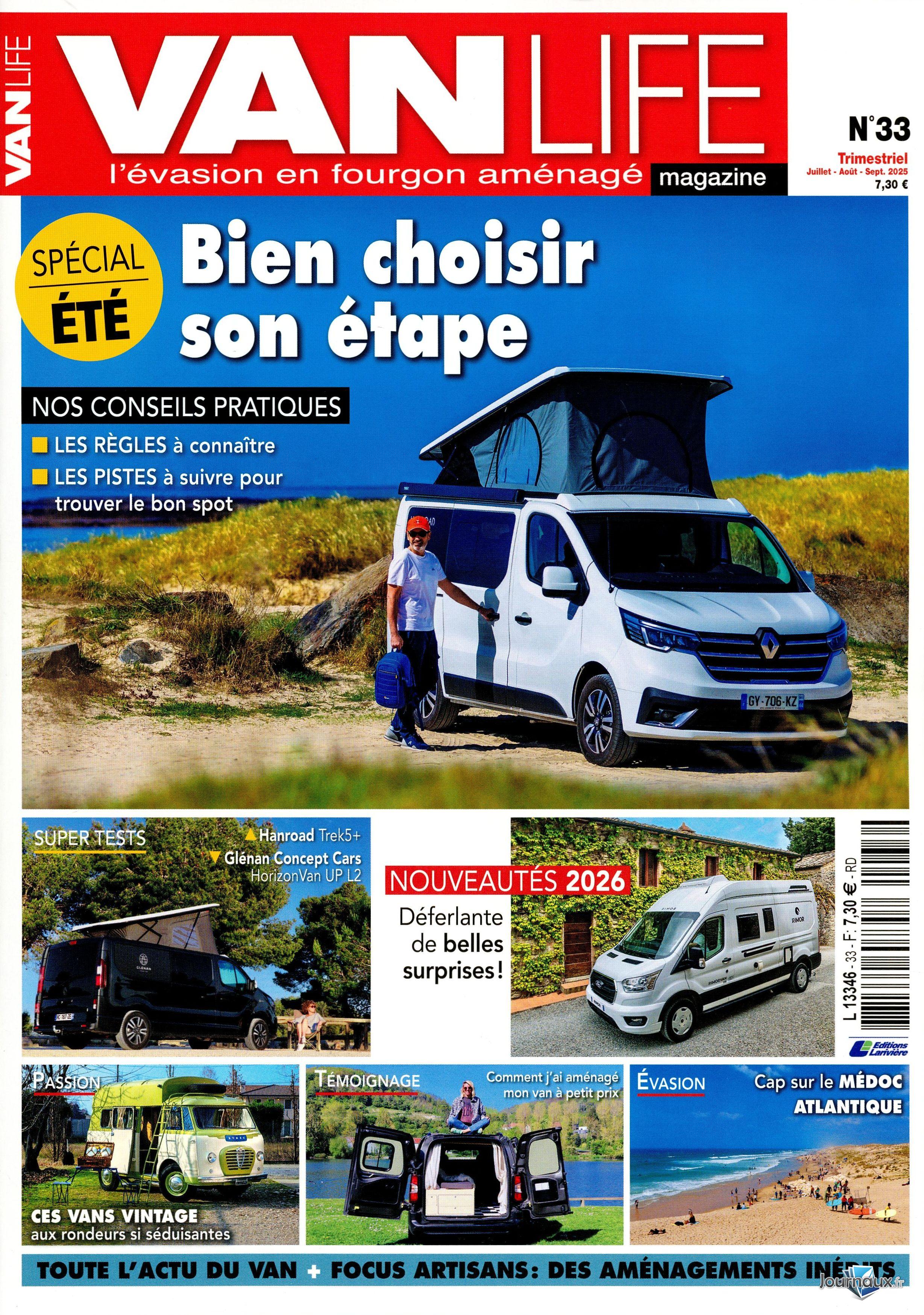 Van Life + Hors-série n° 33 2025-07-01