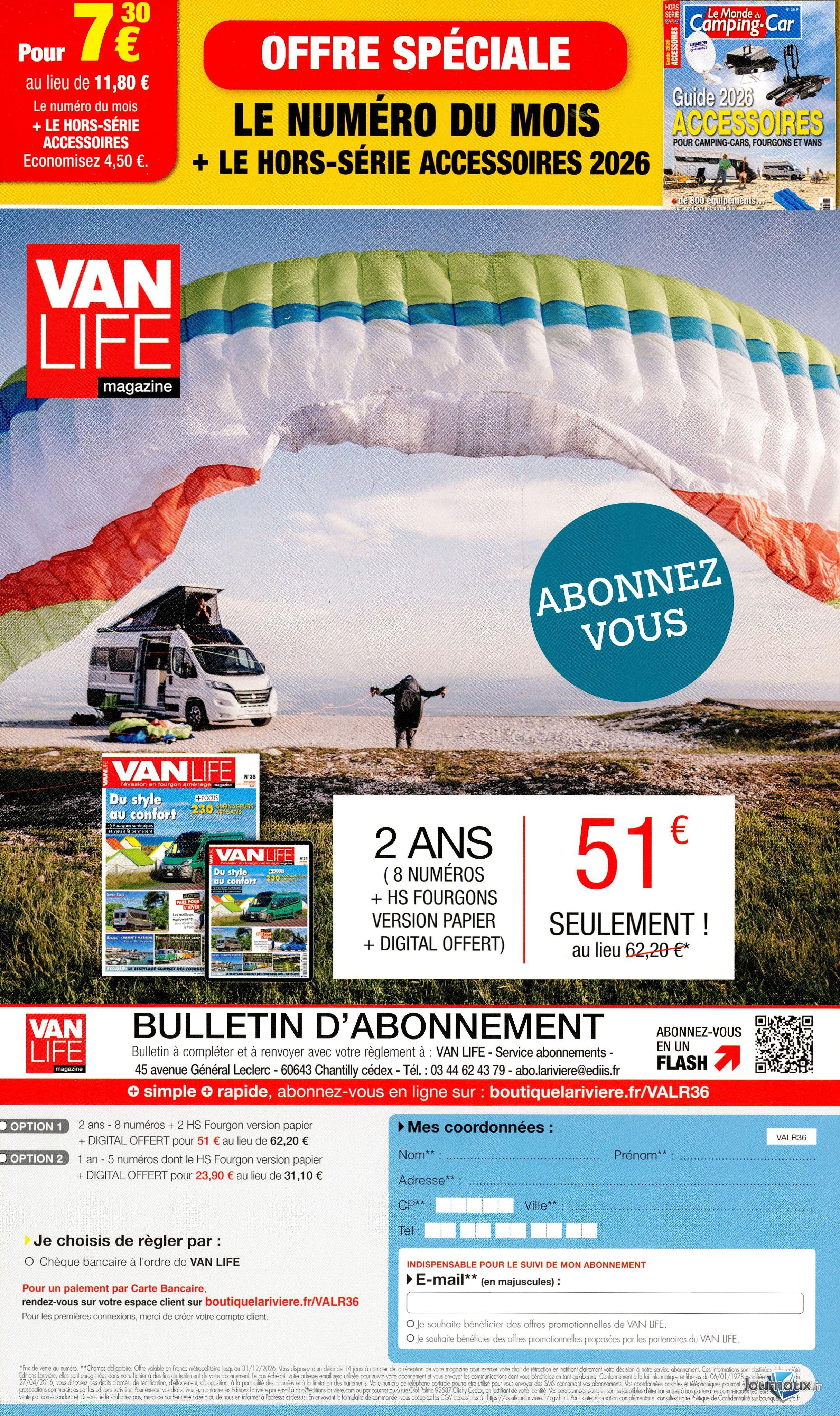 Van Life + Hors-série n° 36 2026-03-26