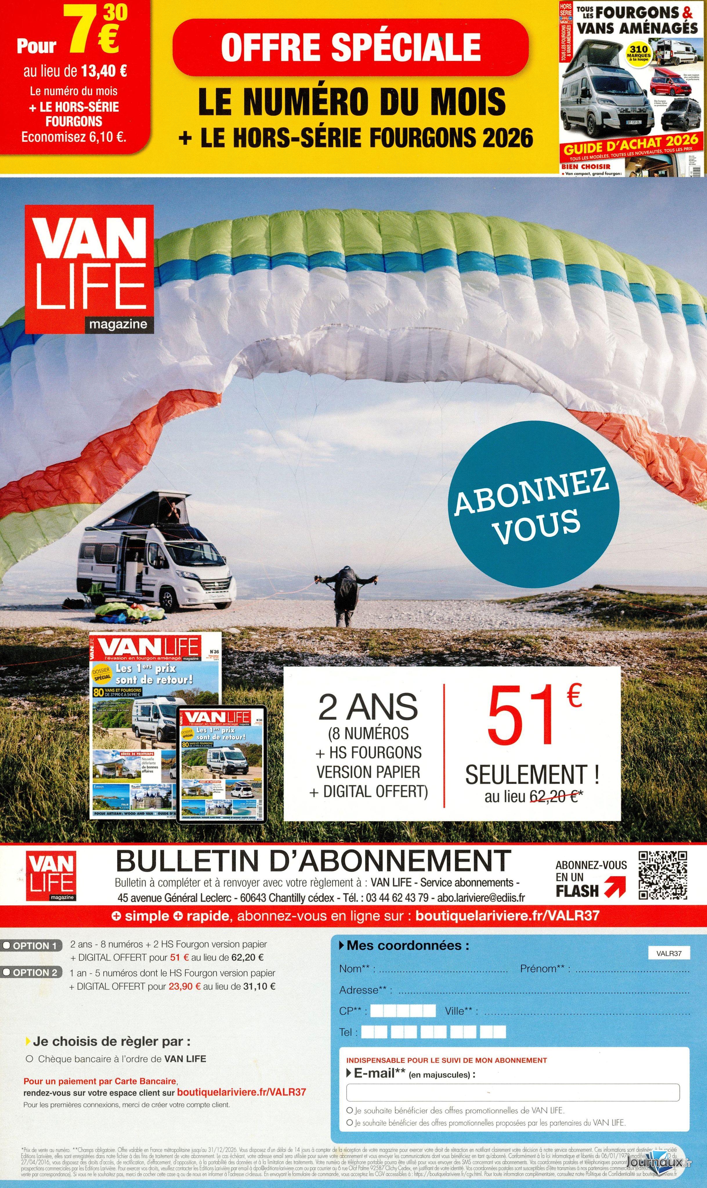 Van Life + Hors-série n° 37 2026-07-02