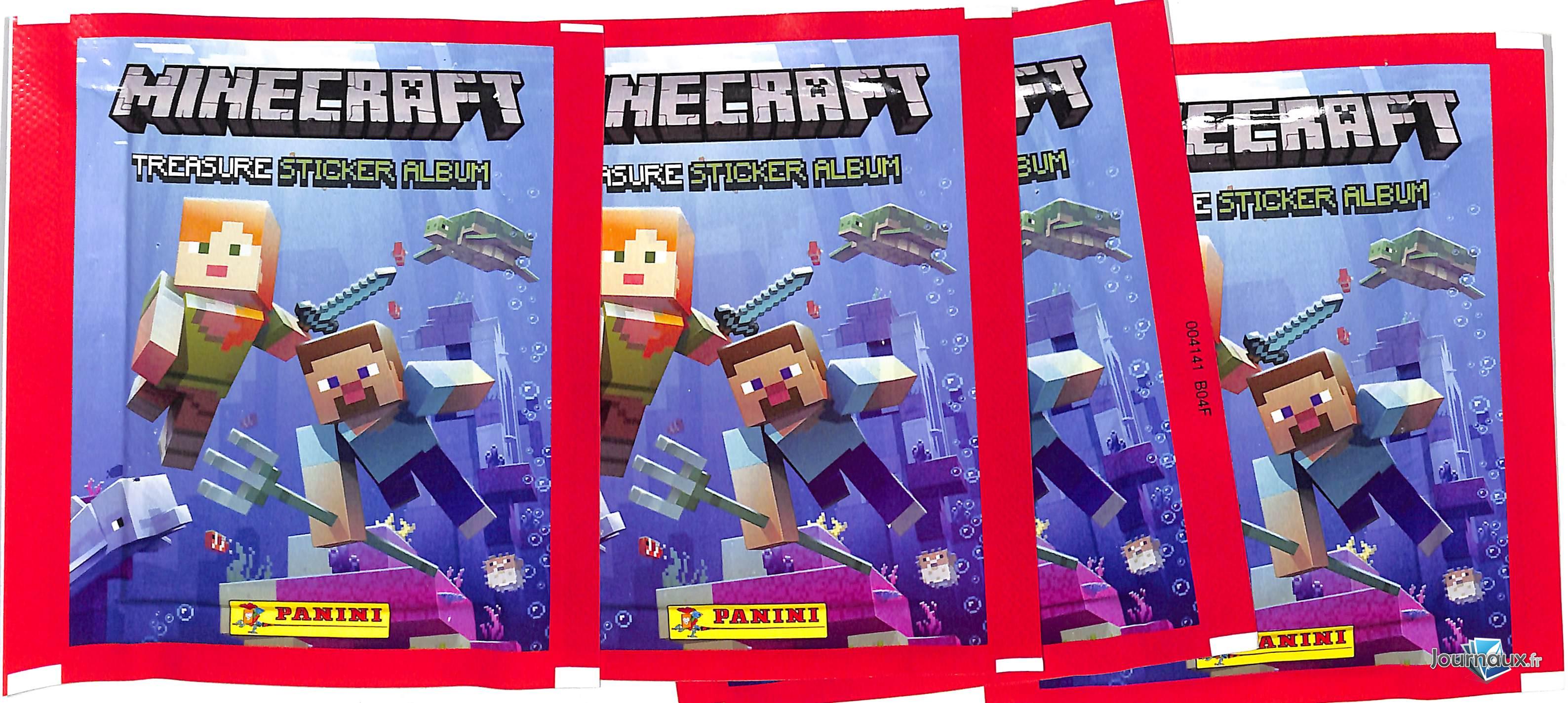 Minecraft Album Panini + 4 Pochettes n° 1 2021-09-15