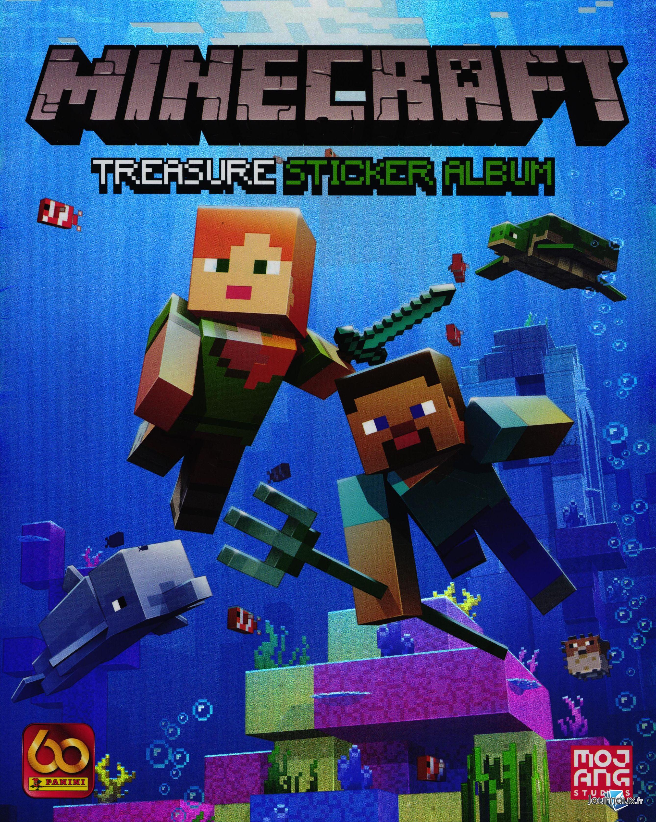 Minecraft Album Panini + 4 Pochettes n° 1 2021-09-15