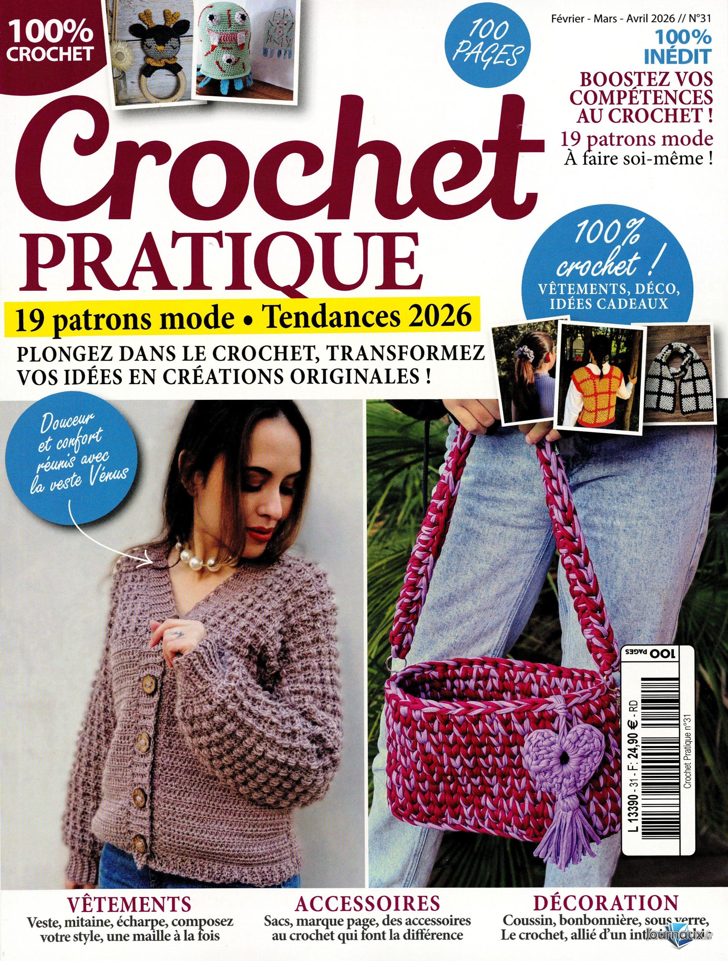 Crochet pratique offre spéciale  n° 31 2026-01-27