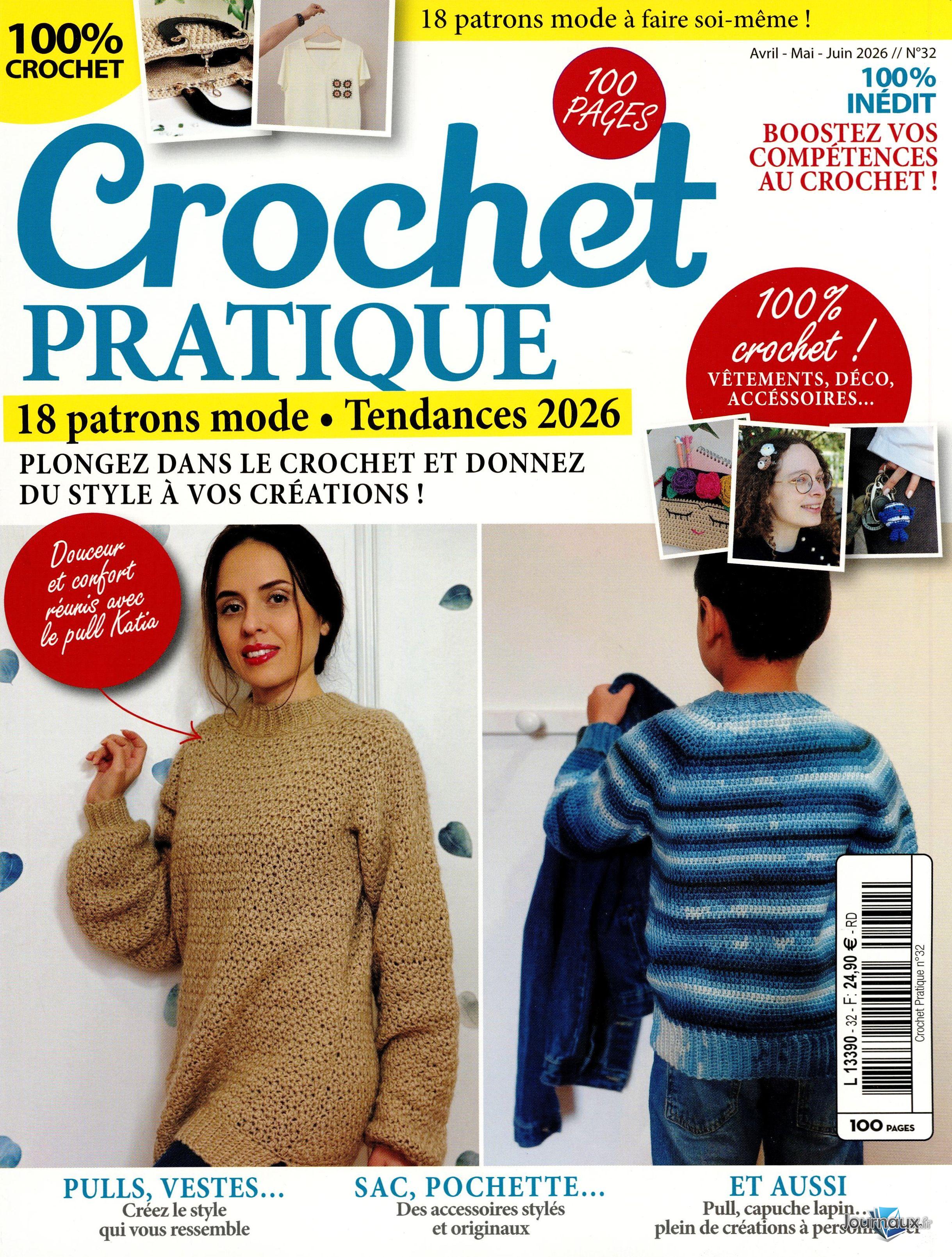 Crochet pratique offre spéciale  n° 32 2026-04-18