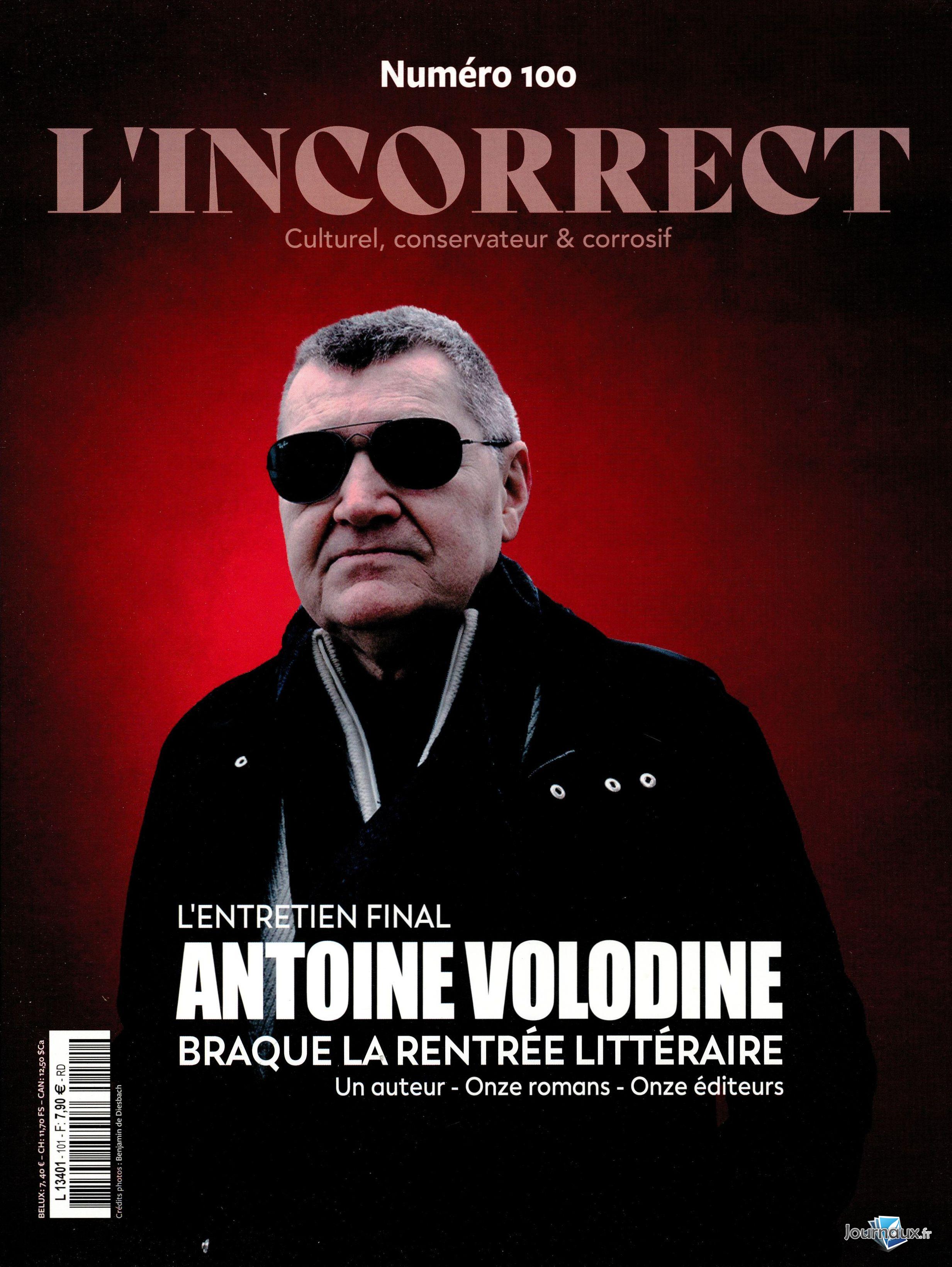 L'Incorrect n° 101 2026-09-04