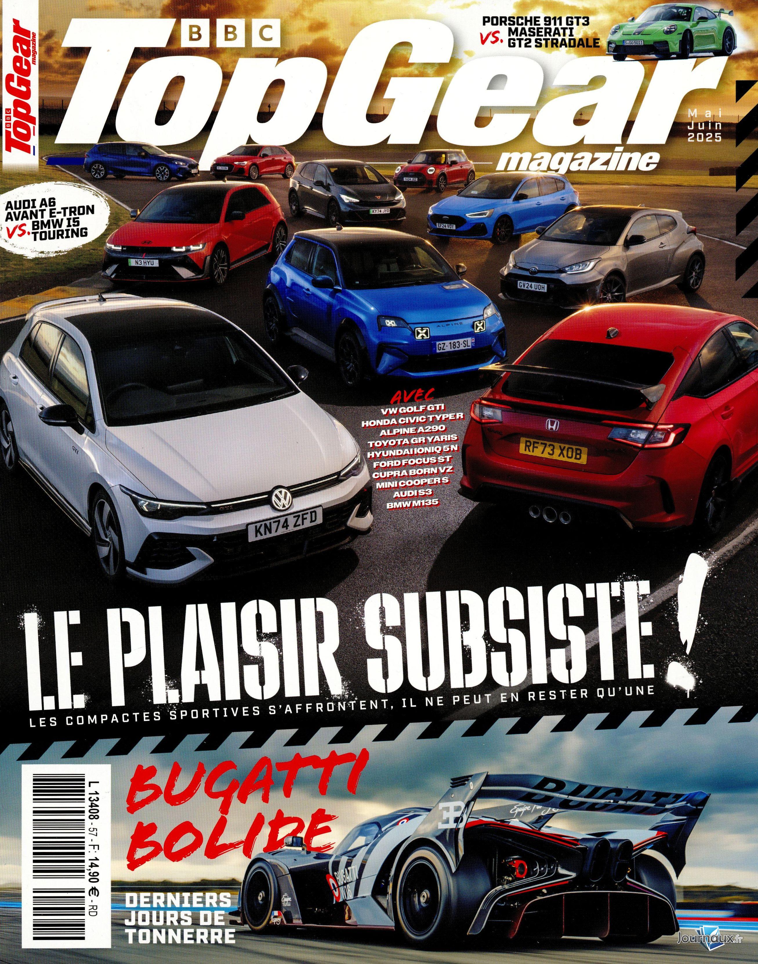 Top Gear 3 Numéros n° 57 2025-05-23