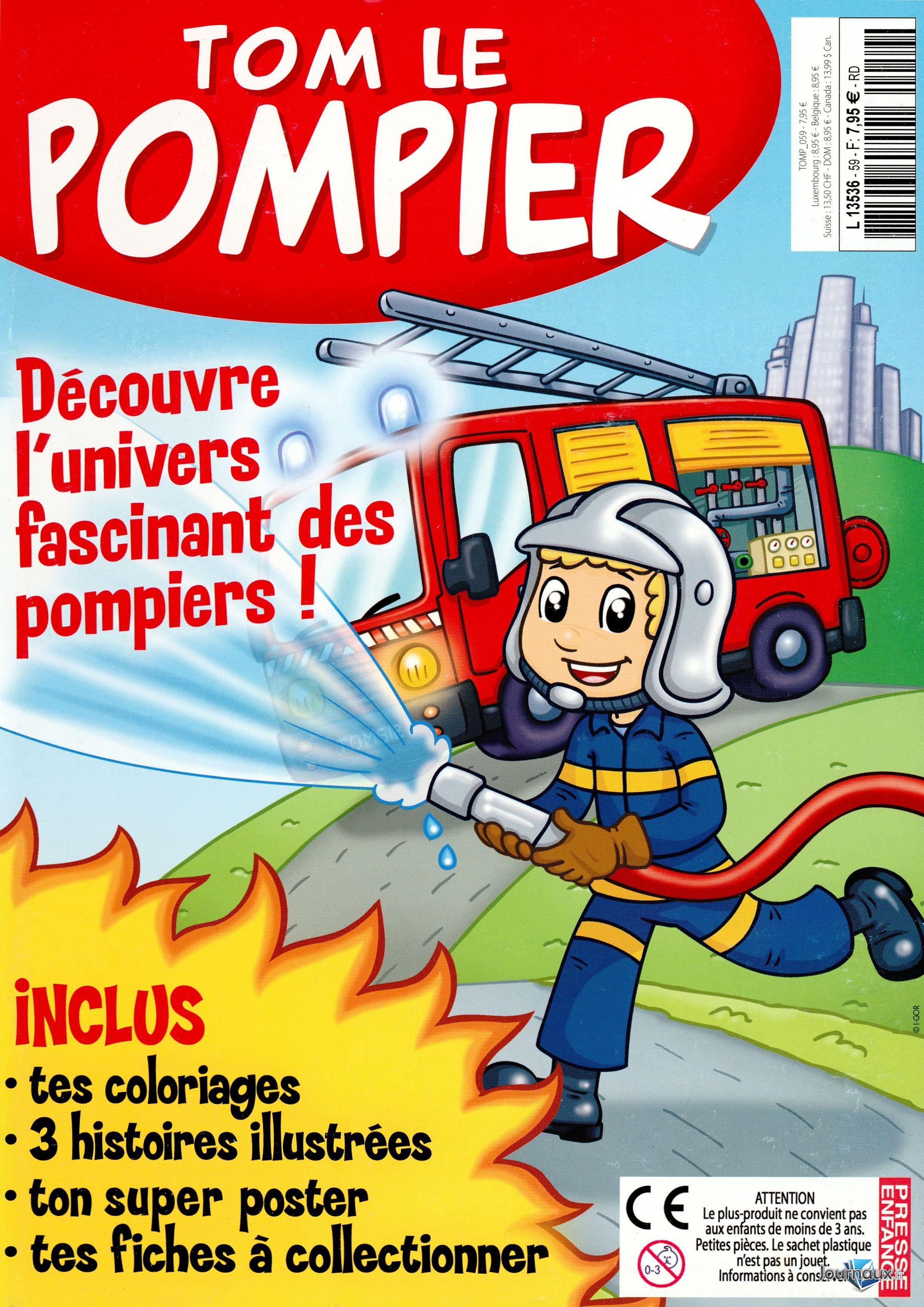 Tom le Pompier + Camion de Pompier n° 59 2026-01-07