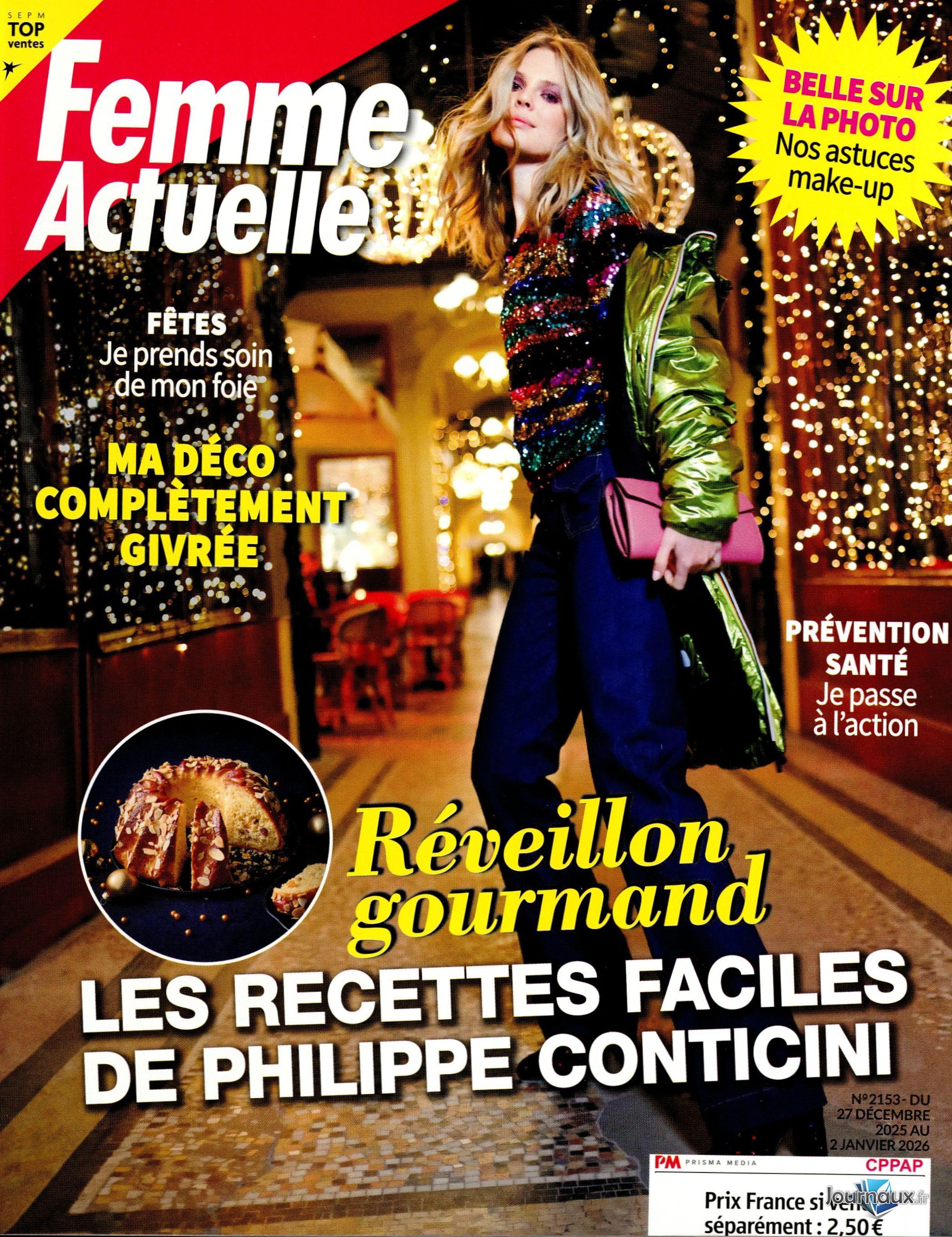 Prima + Femme actuelle  n° 521 2026-01-02