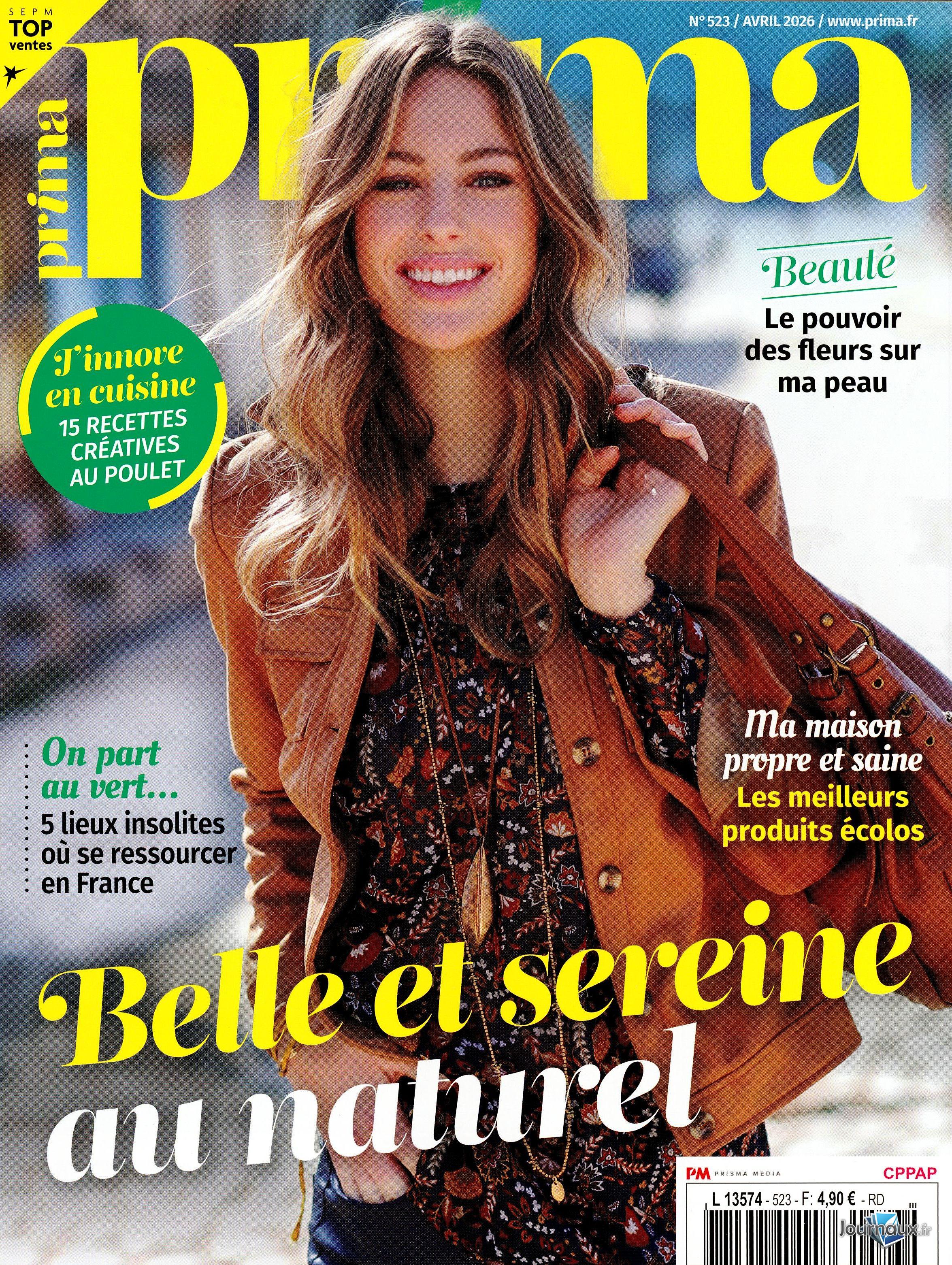 Prima + Femme actuelle n° 523 2026-03-04