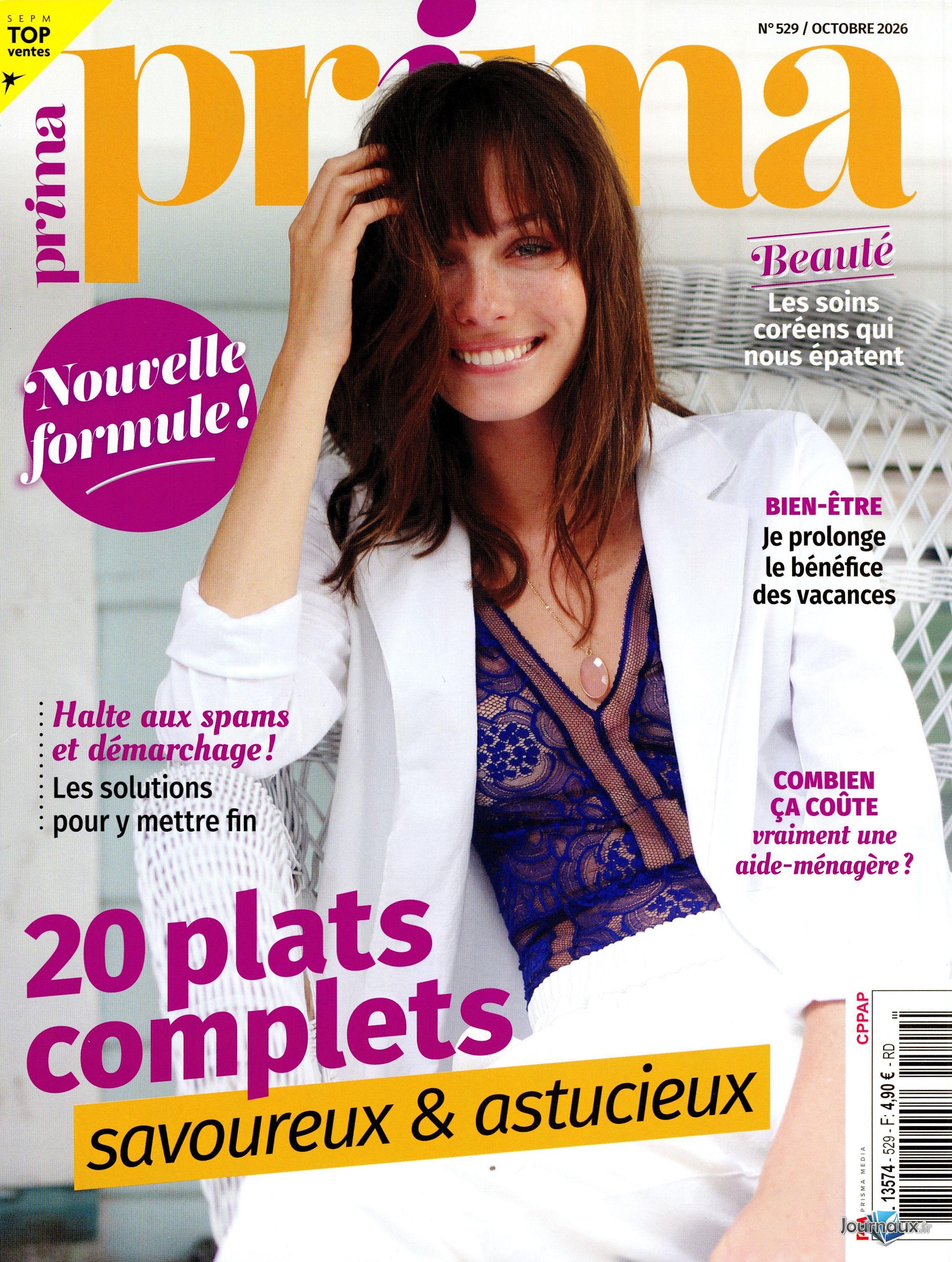 Prima + Femme actuelle n° 529 2026-09-03