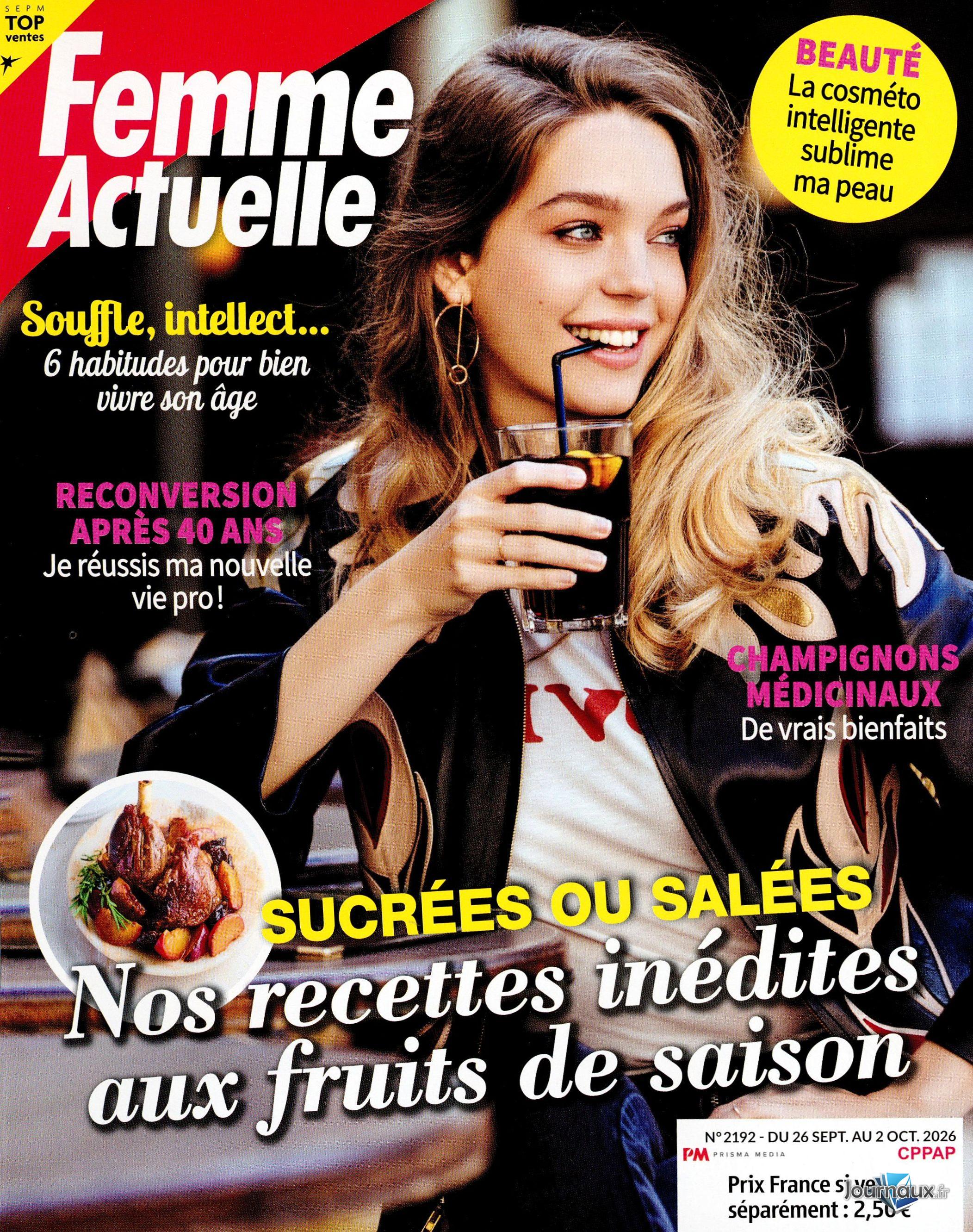 Prima + Femme actuelle n° 530 2026-10-02