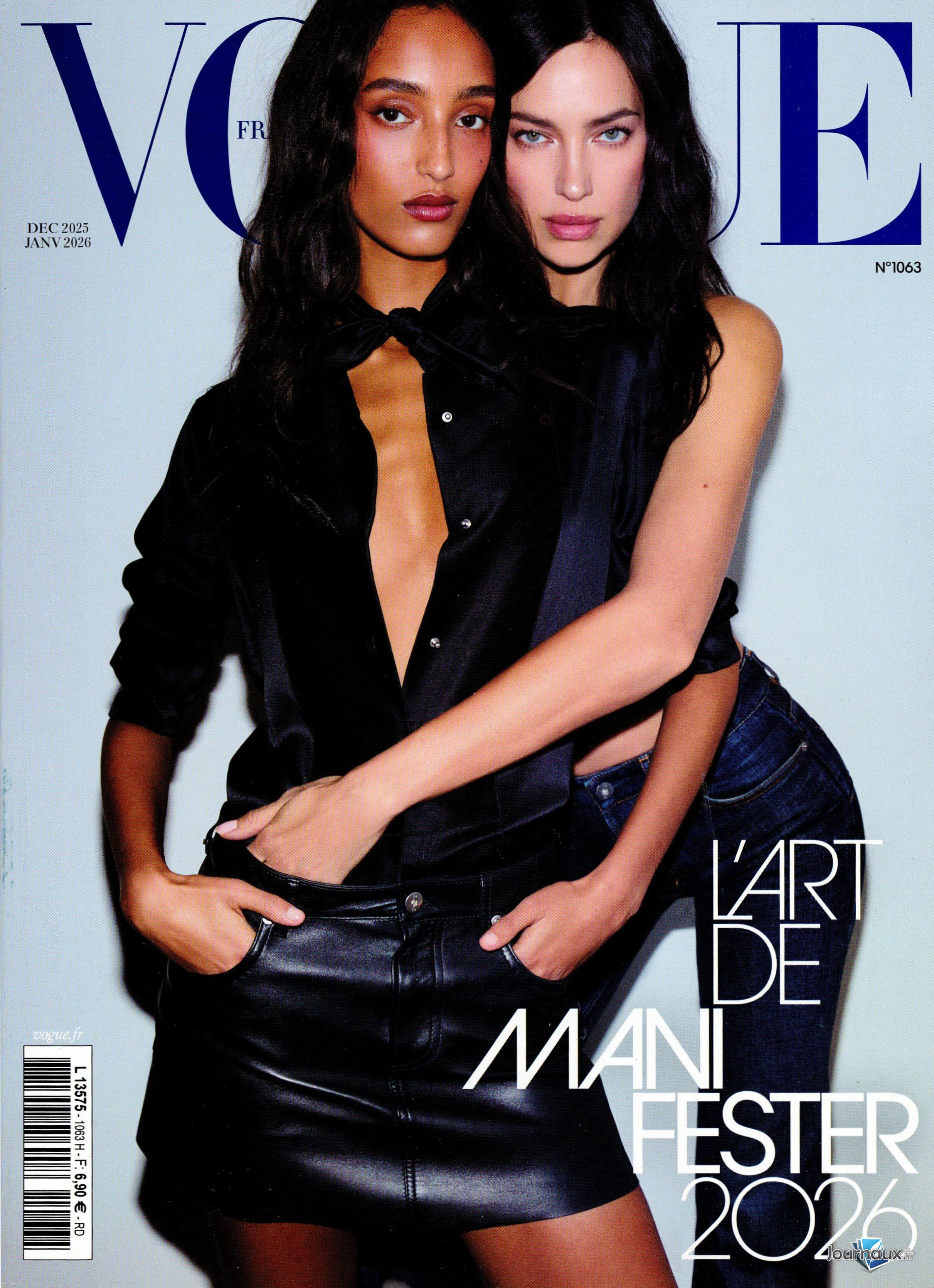 Vogue Paris + Vanity Fair n° 1063 2025-12-09