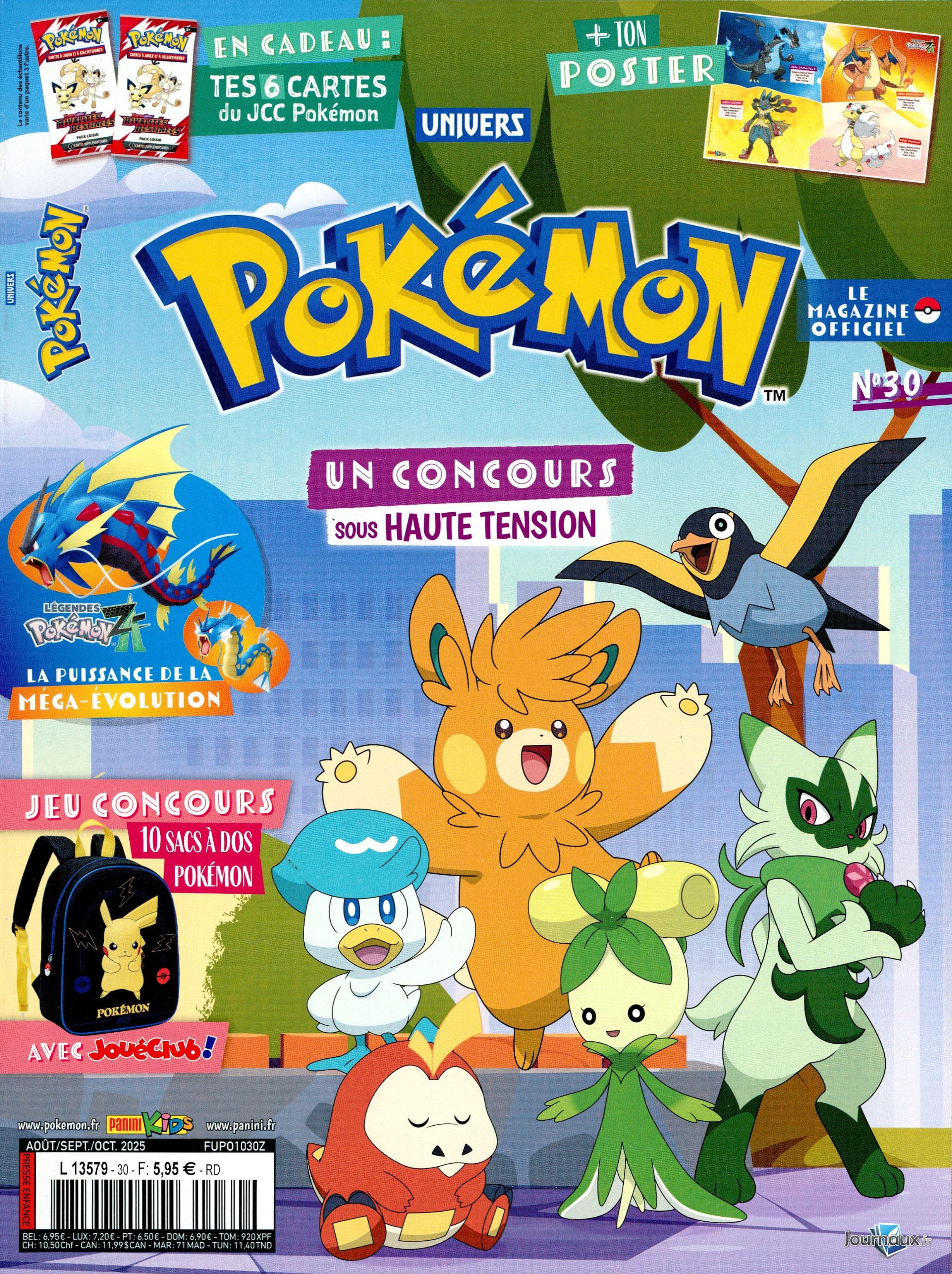 Univers Pokemon n° 30 2025-08-07