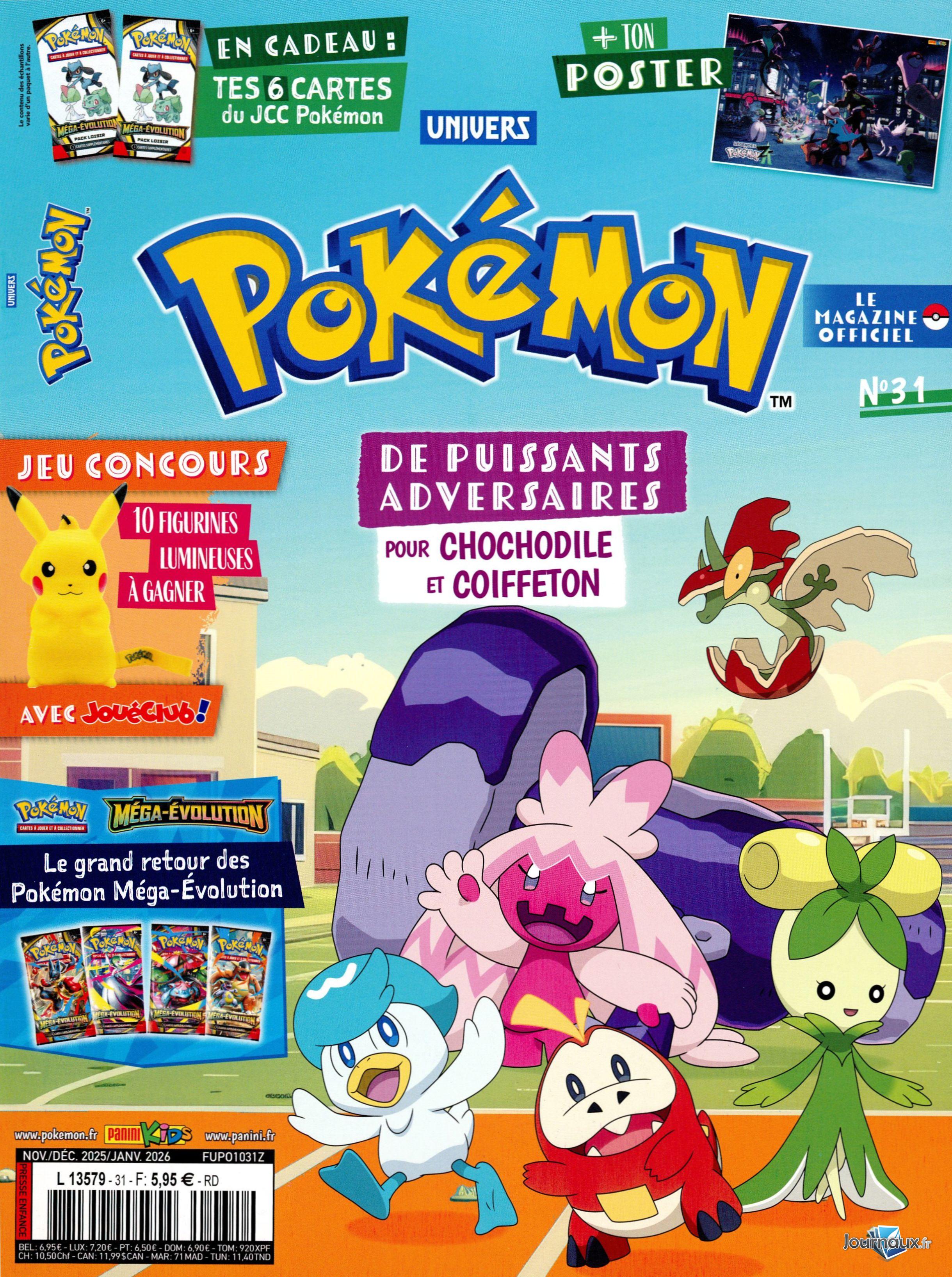Univers Pokemon n° 31 2025-11-06