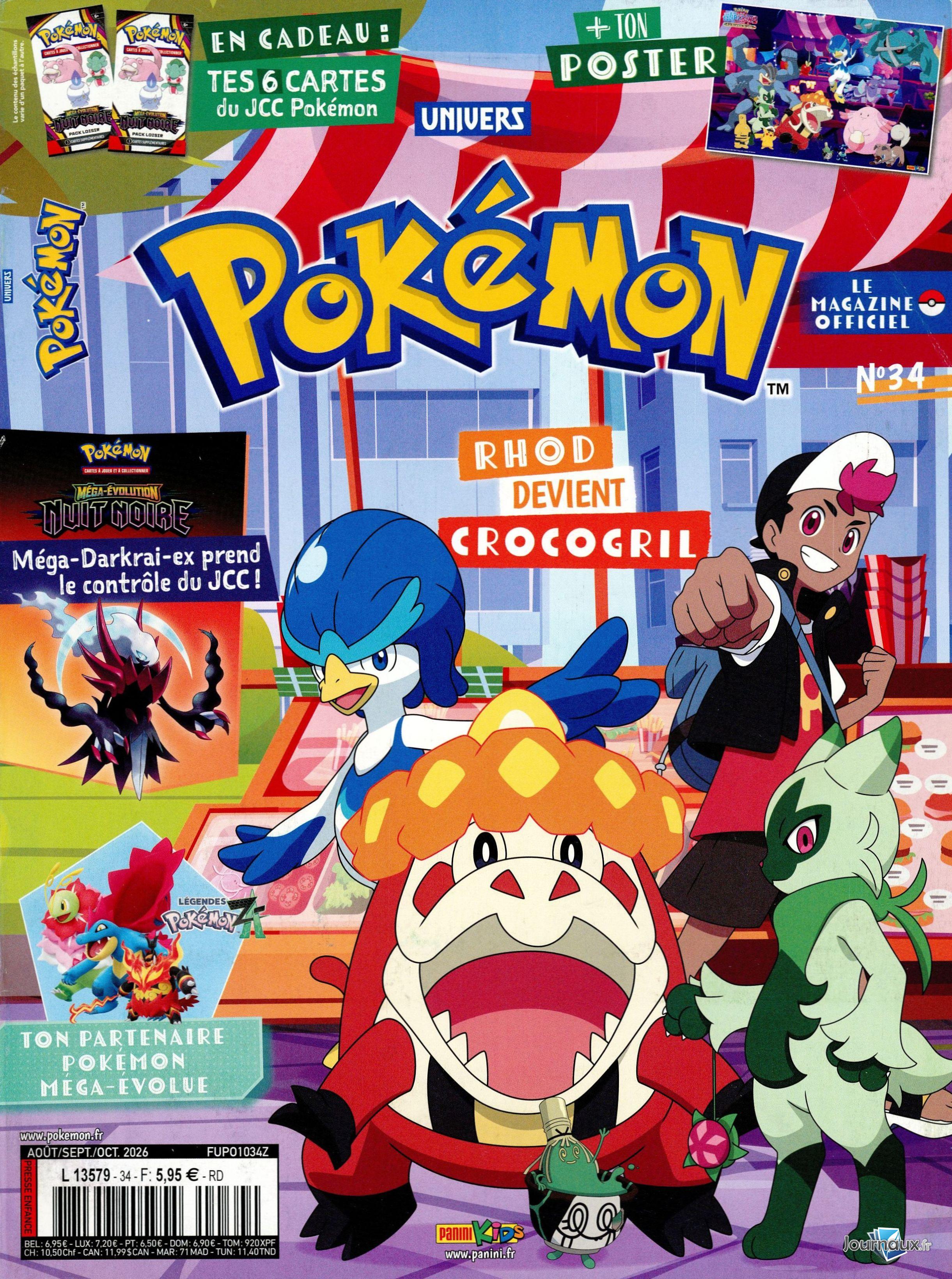 Univers Pokemon n° 34 2026-08-04
