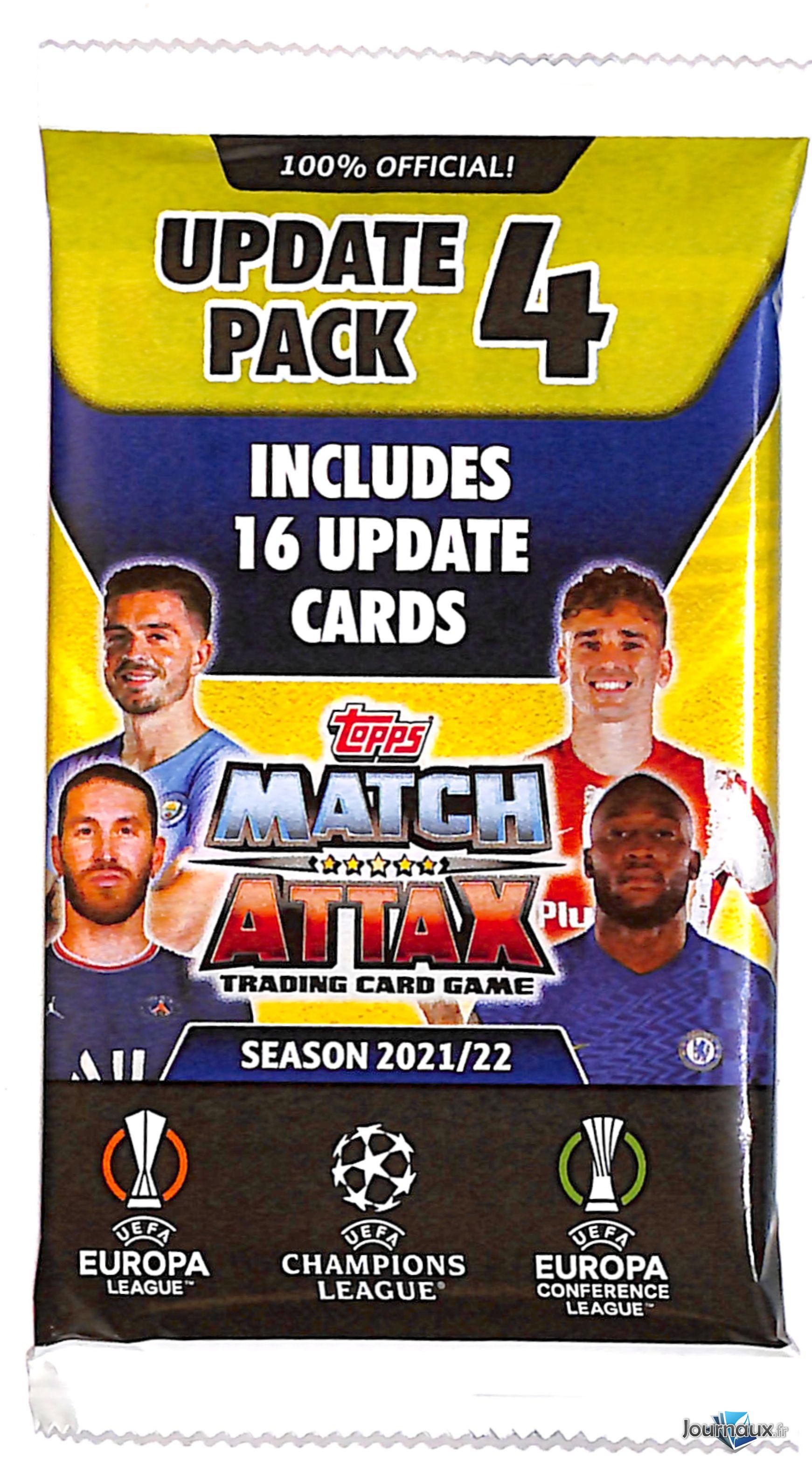 Topps Match Attax - pack de mise à jour n° 1 2022-03-04