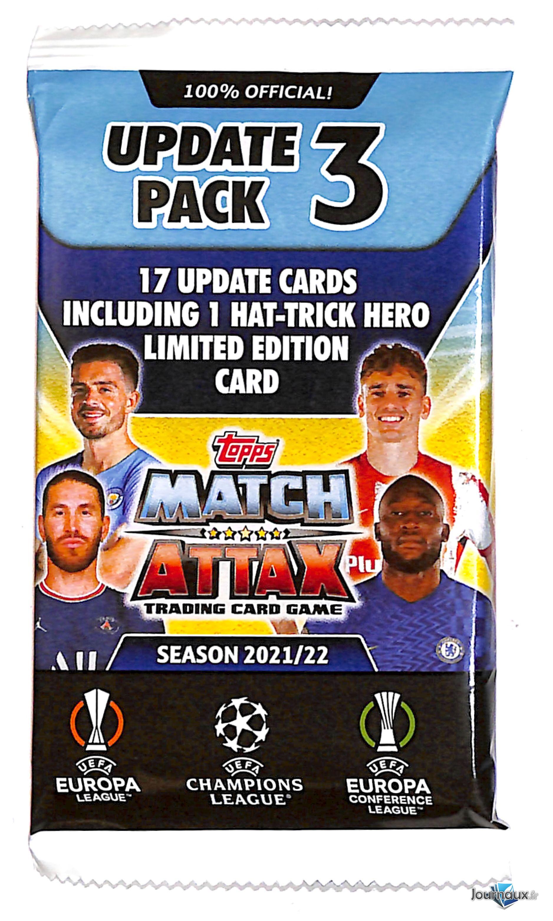 Topps Match Attax - pack de mise à jour n° 1 2022-03-04
