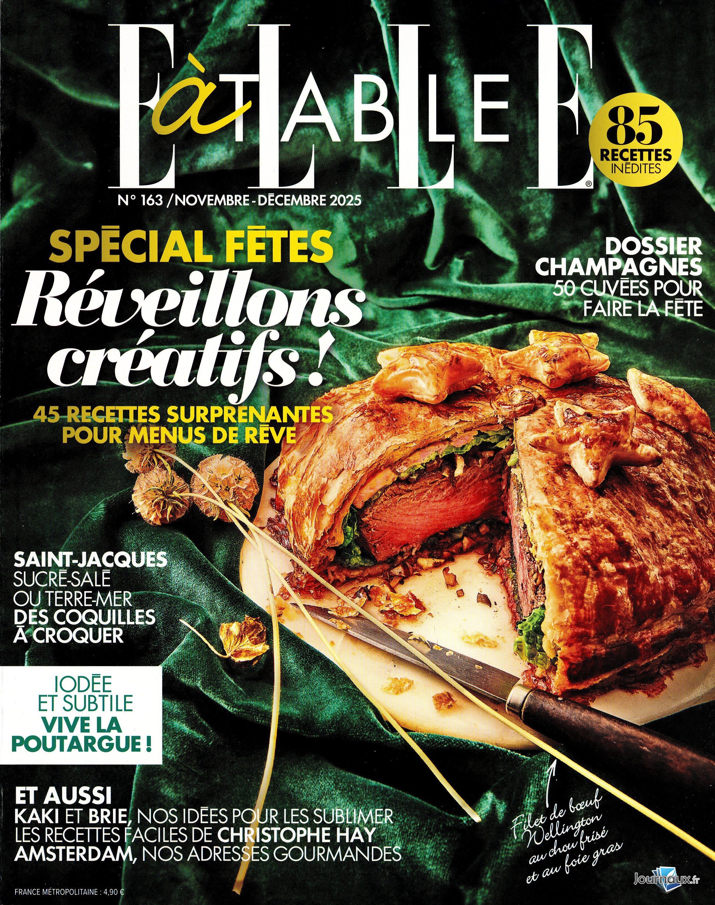 Elle + Elle à table n° 4170 2025-11-20
