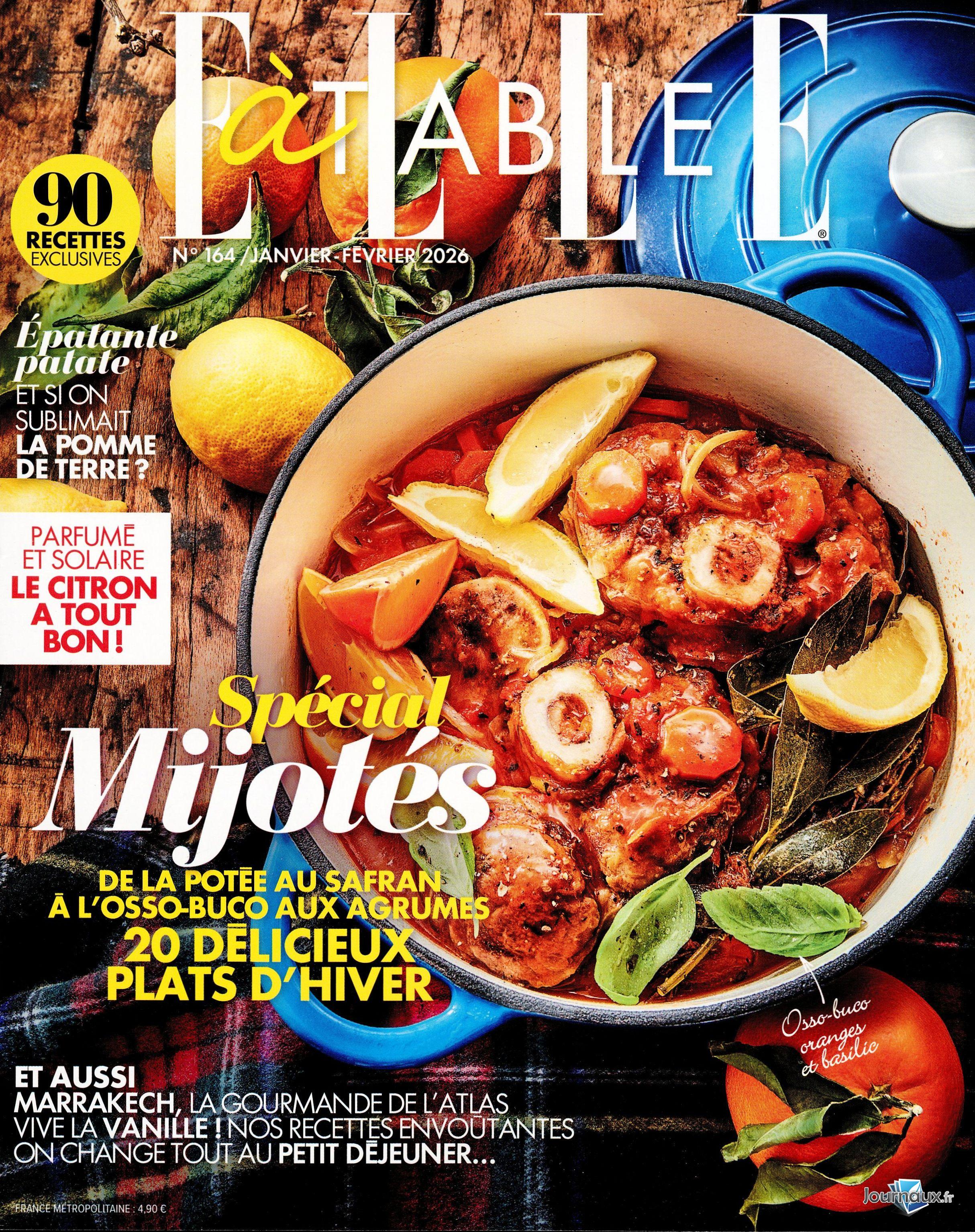 Elle + Elle à table n° 4178 2026-01-15